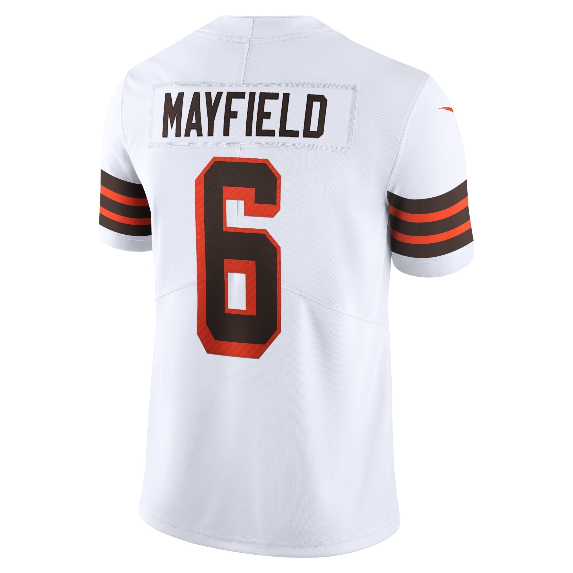 Men's Nike Baker Mayfield White Cleveland Browns 1946 Collection Alternate Vapor Limited Jersey - vstockx