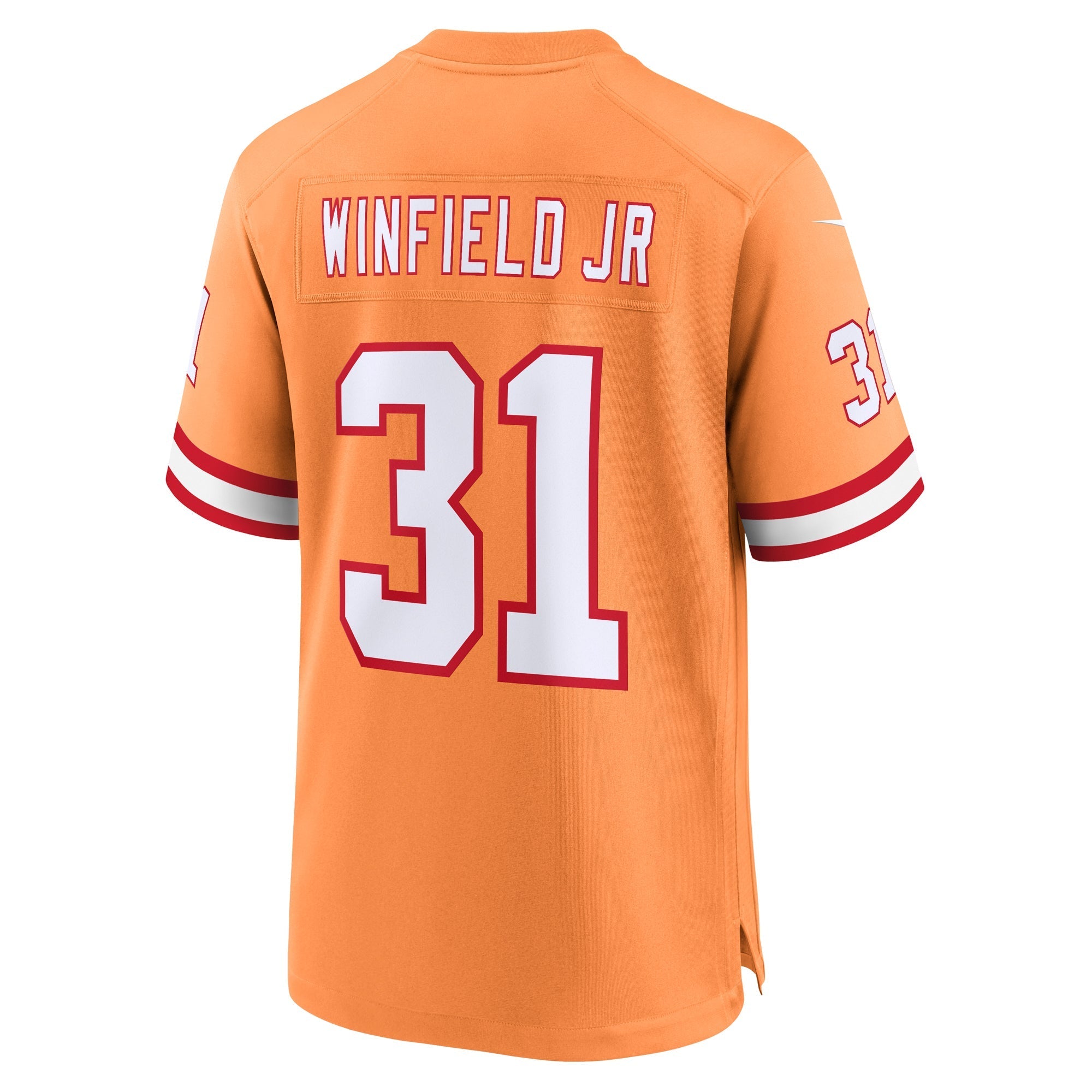 Men's Nike Antoine Winfield Jr. Orange Tampa Bay Buccaneers Throwback Game Jersey - vstockx