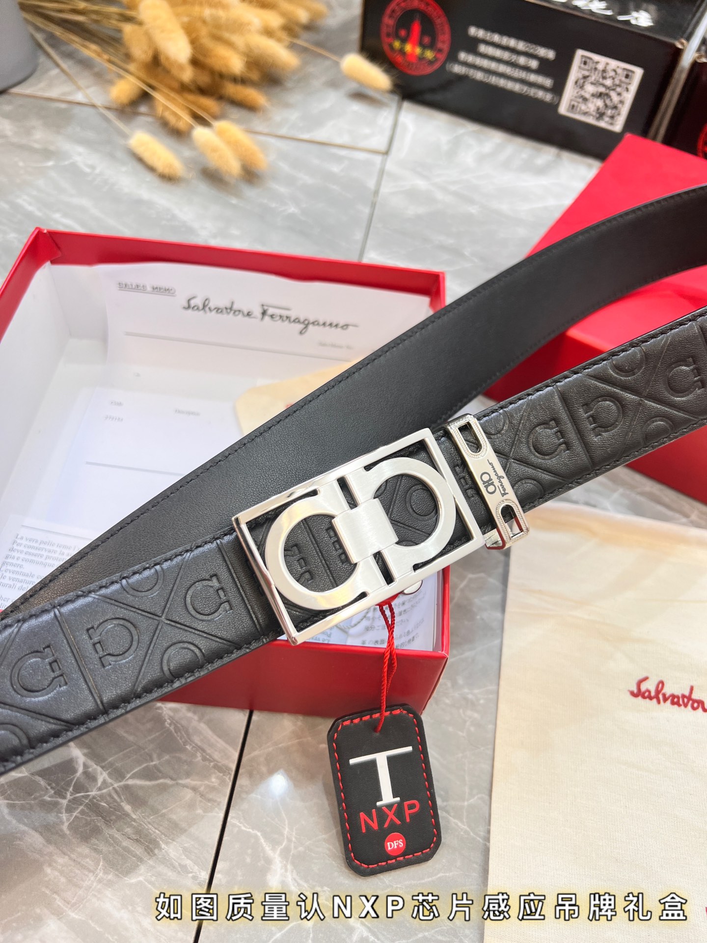 Streetwear Belt Ferragamo 319972 size:3.5cm - vstockx