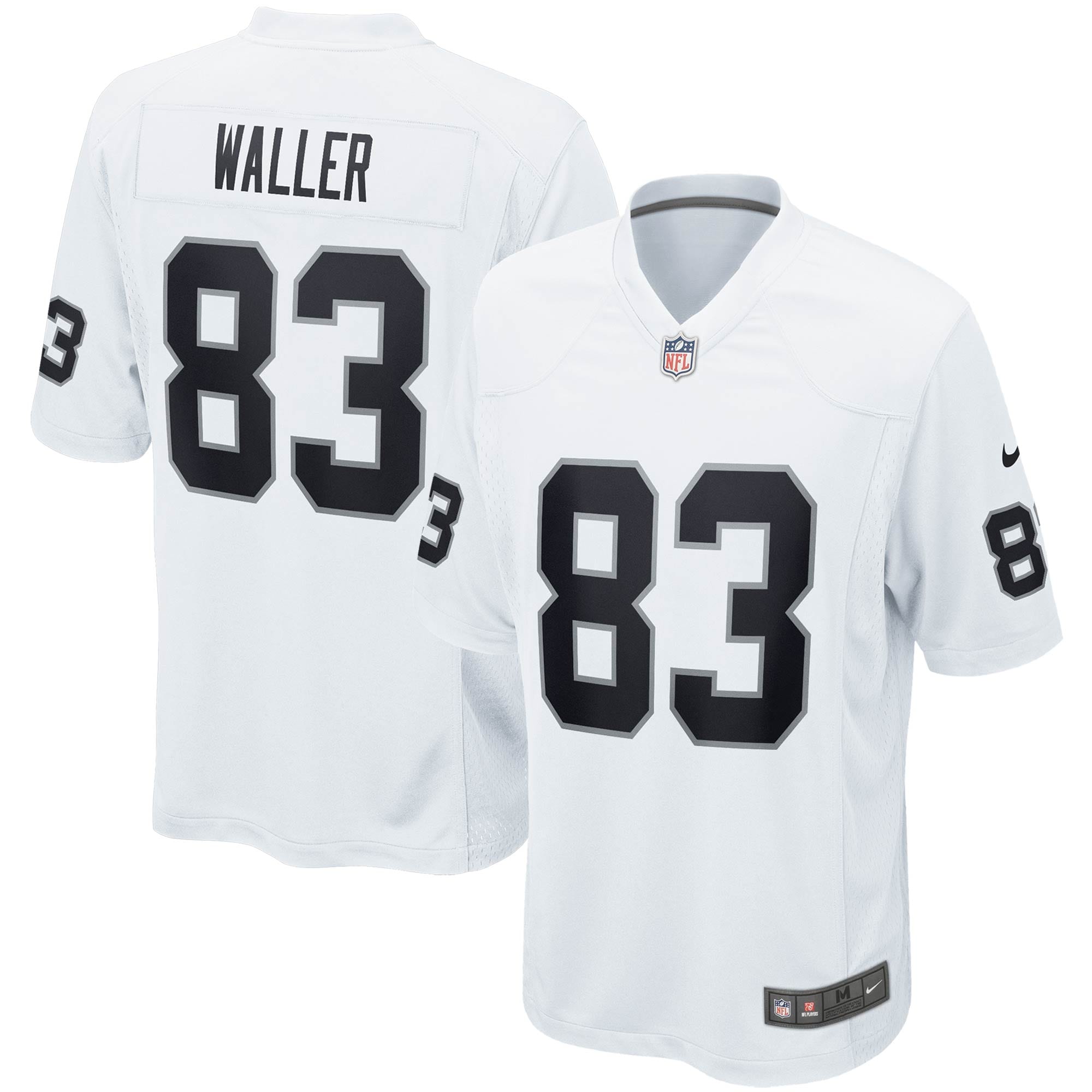 Darren Waller Las Vegas Raiders Nike Game Jersey - White - vstockx