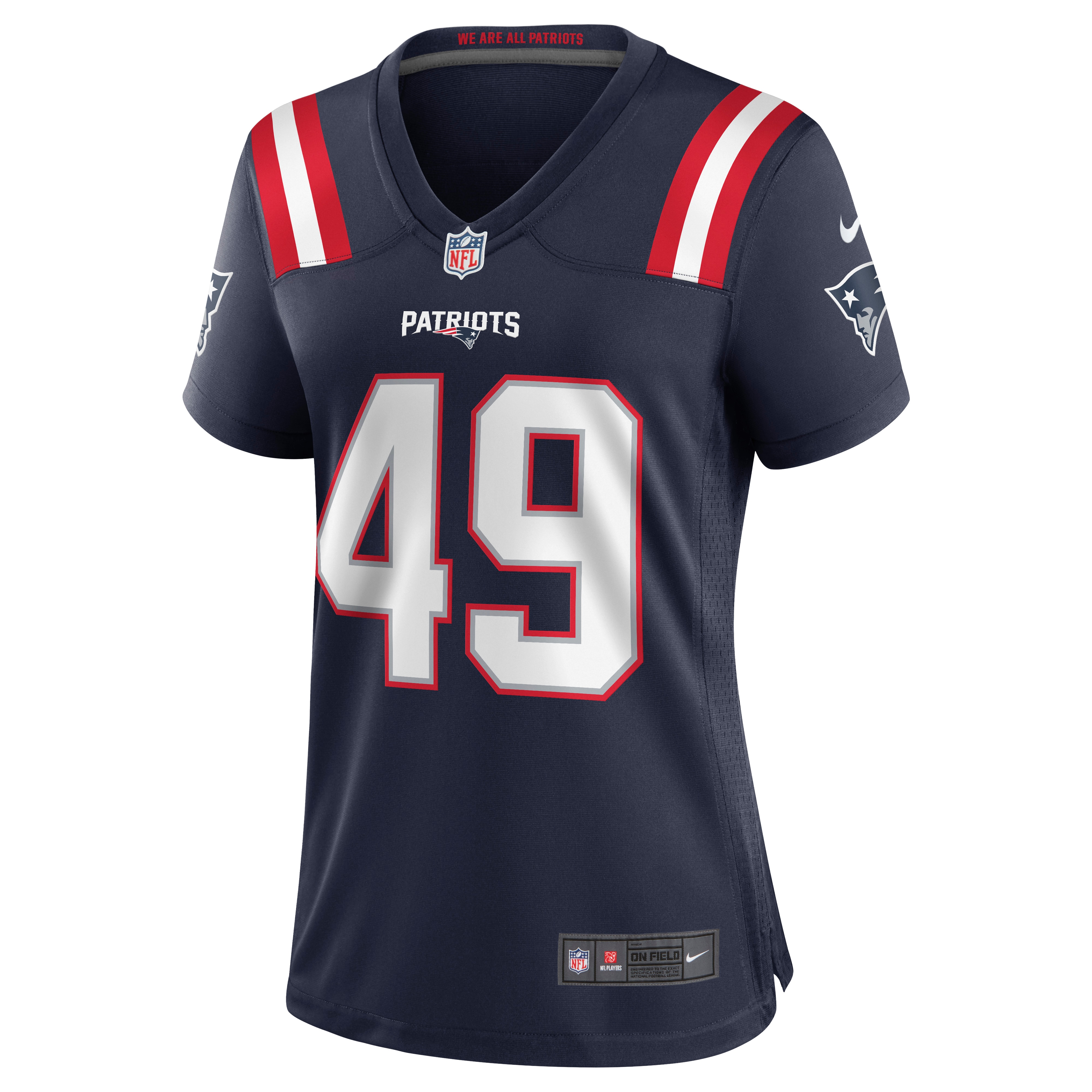 Joe Cardona New England Patriots Nike Women's Game Jersey - Navy - vstockx