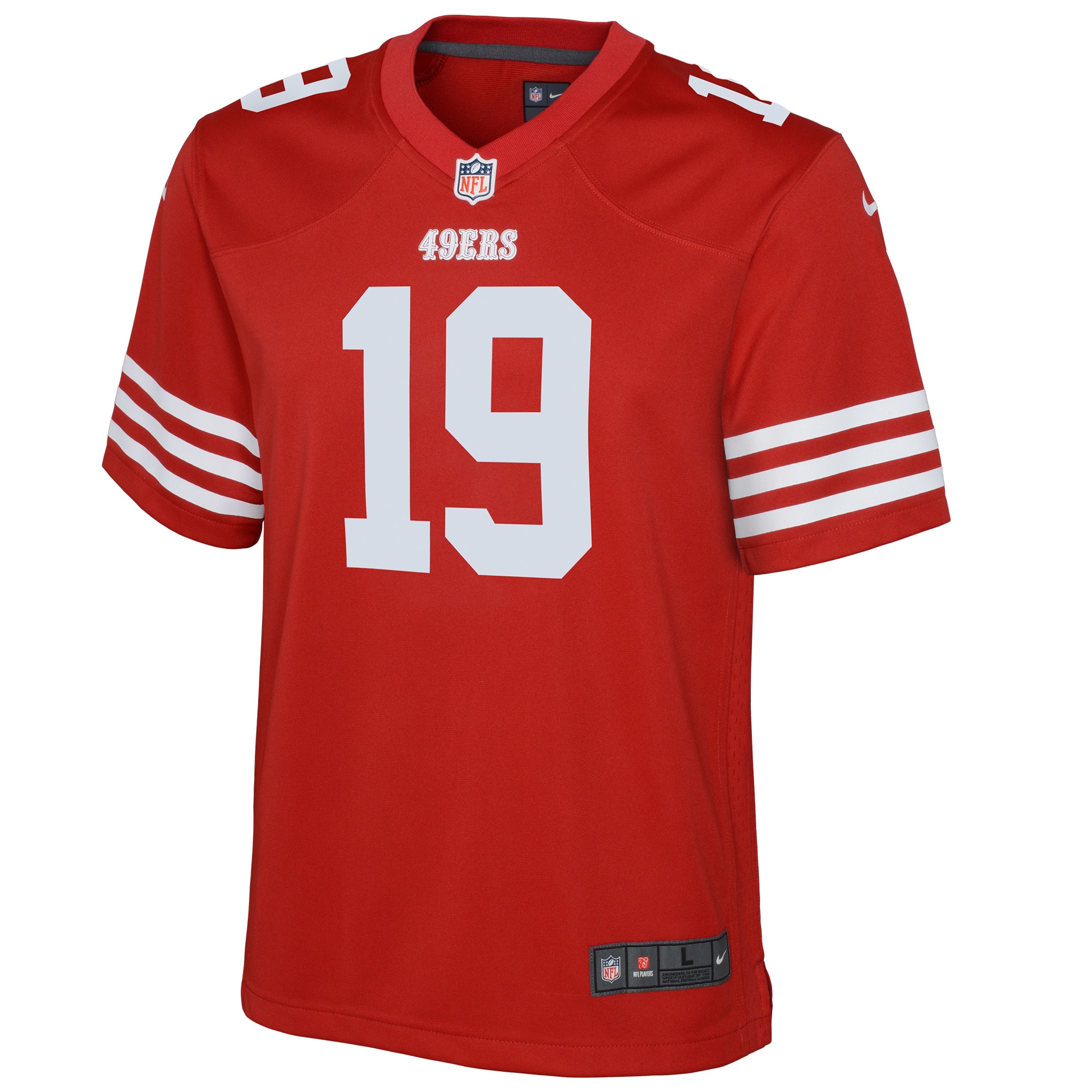 Deebo Samuel San Francisco 49ers Nike Youth Game Jersey - Scarlet - vstockx