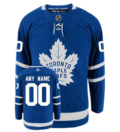 Customizable Toronto Maple Leafs Adidas Primegreen Authentic NHL Hockey Jersey - vstockx