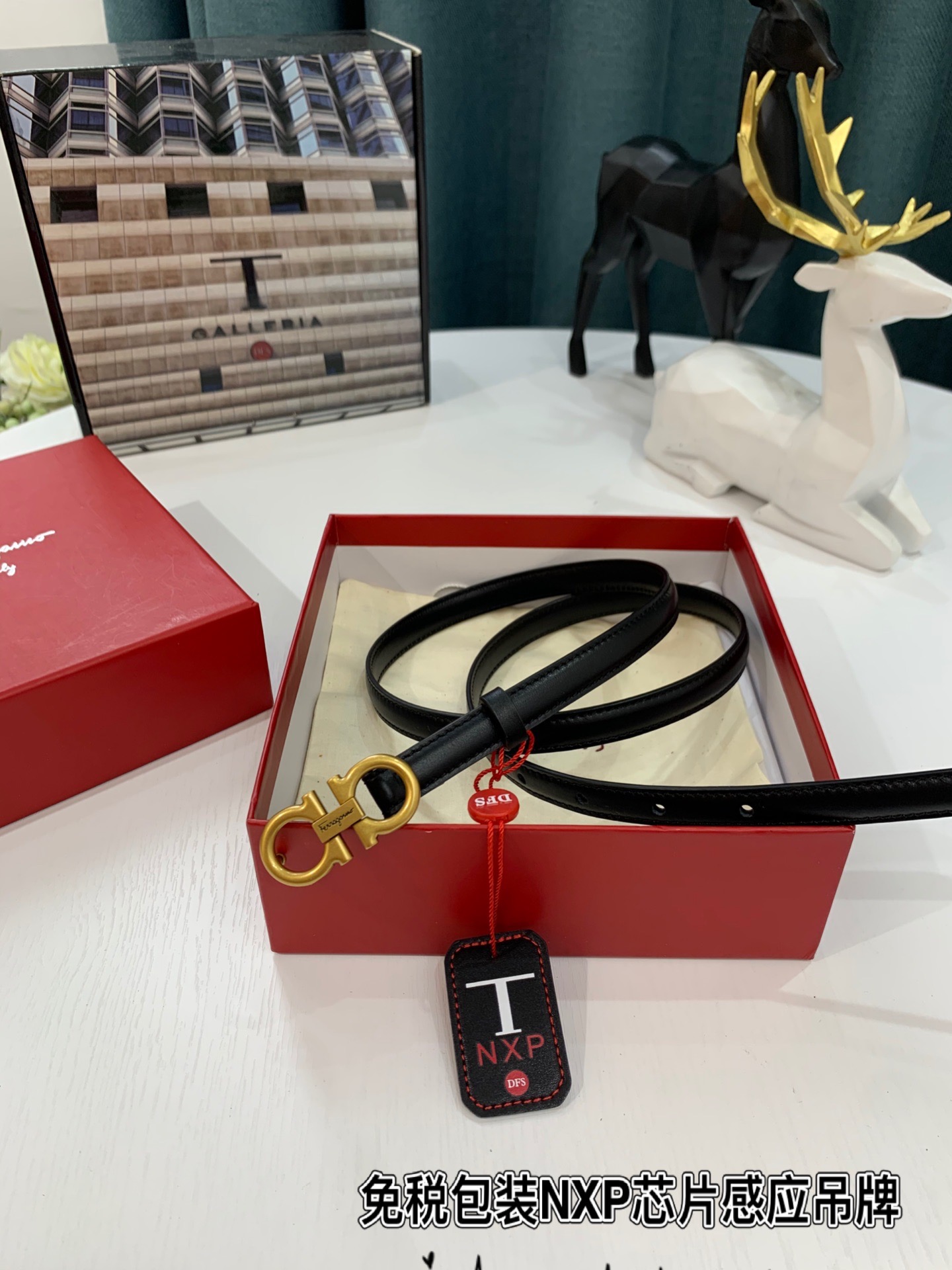 Streetwear Belt Ferragamo 319165 size:3.5cm - vstockx