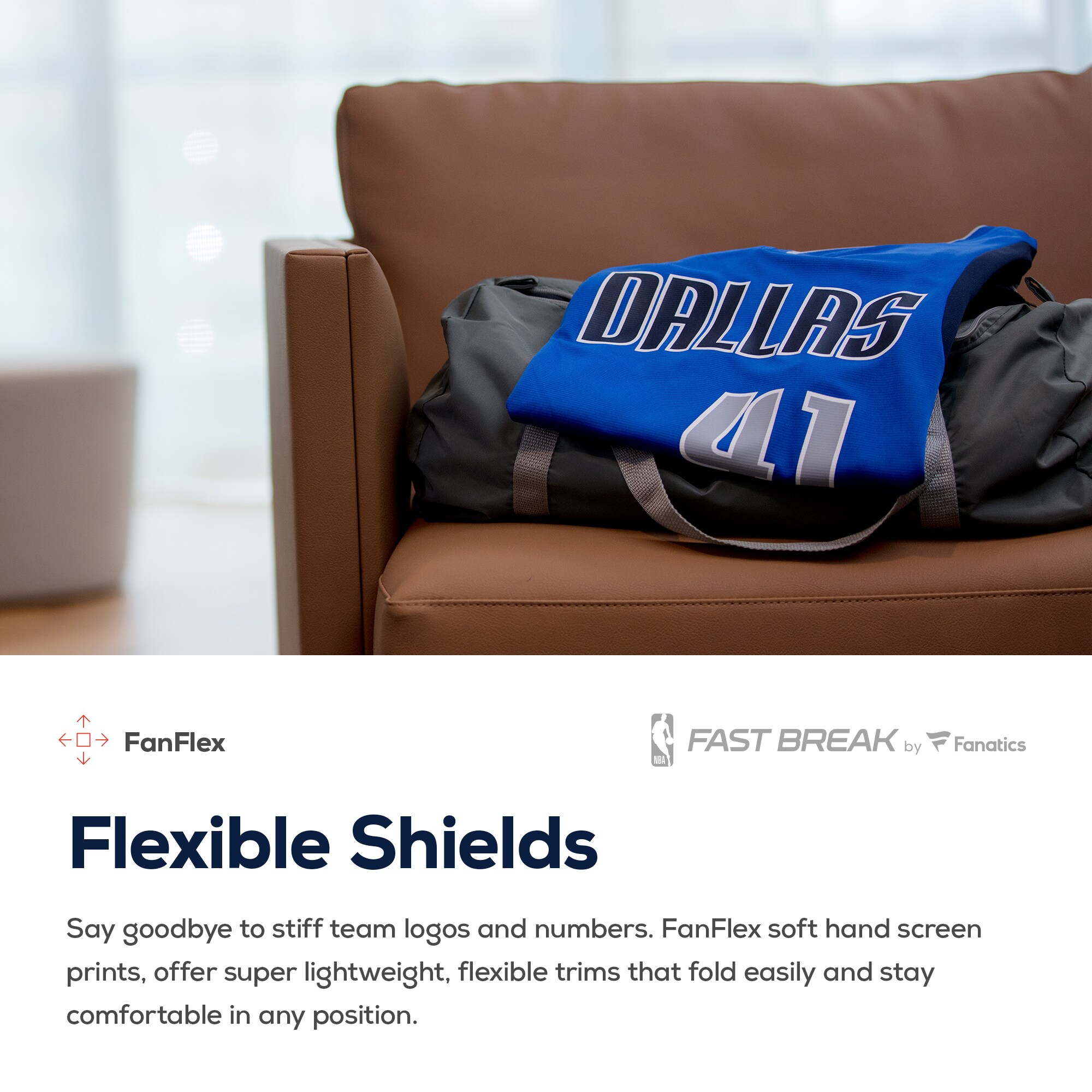 Luka Doncic Dallas Mavericks Fanatics Branded Fast Break Men's Replica Jersey - Association Edition - White - vstockx