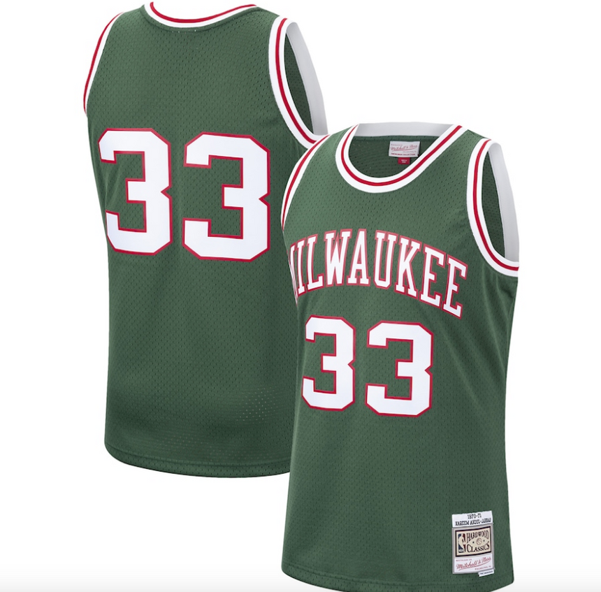 Men's Milwaukee Bucks Jack Sikma Mitchell & Ness White 1988-89 Hardwood Classics Swingman Jersey - vstockx