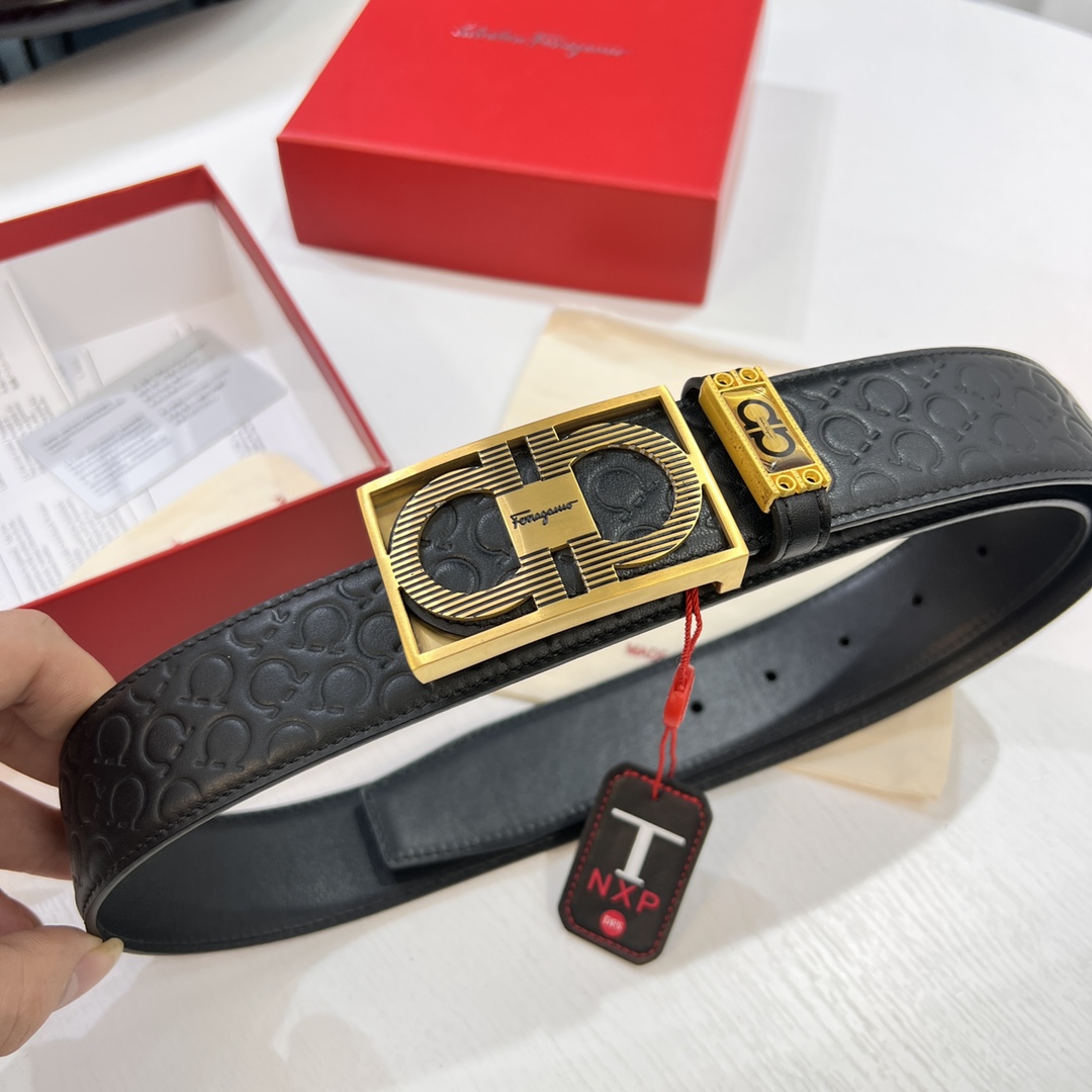 Streetwear Belt Ferragamo 319733 size:3.5cm - vstockx