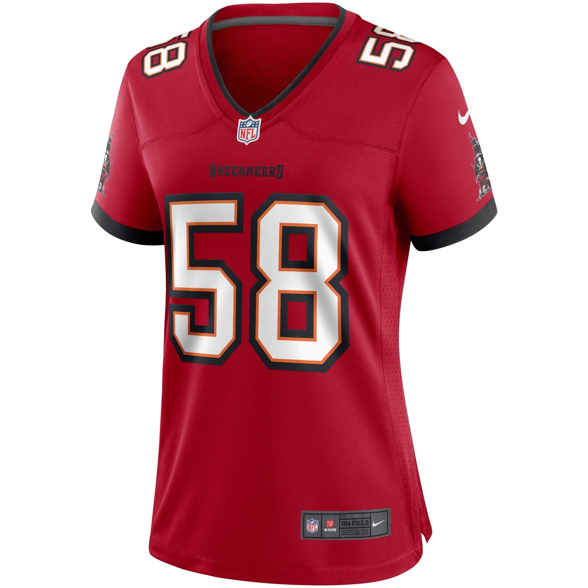 Women's Nike Shaquil Barrett Red Tampa Bay Buccaneers Game Jersey - vstockx