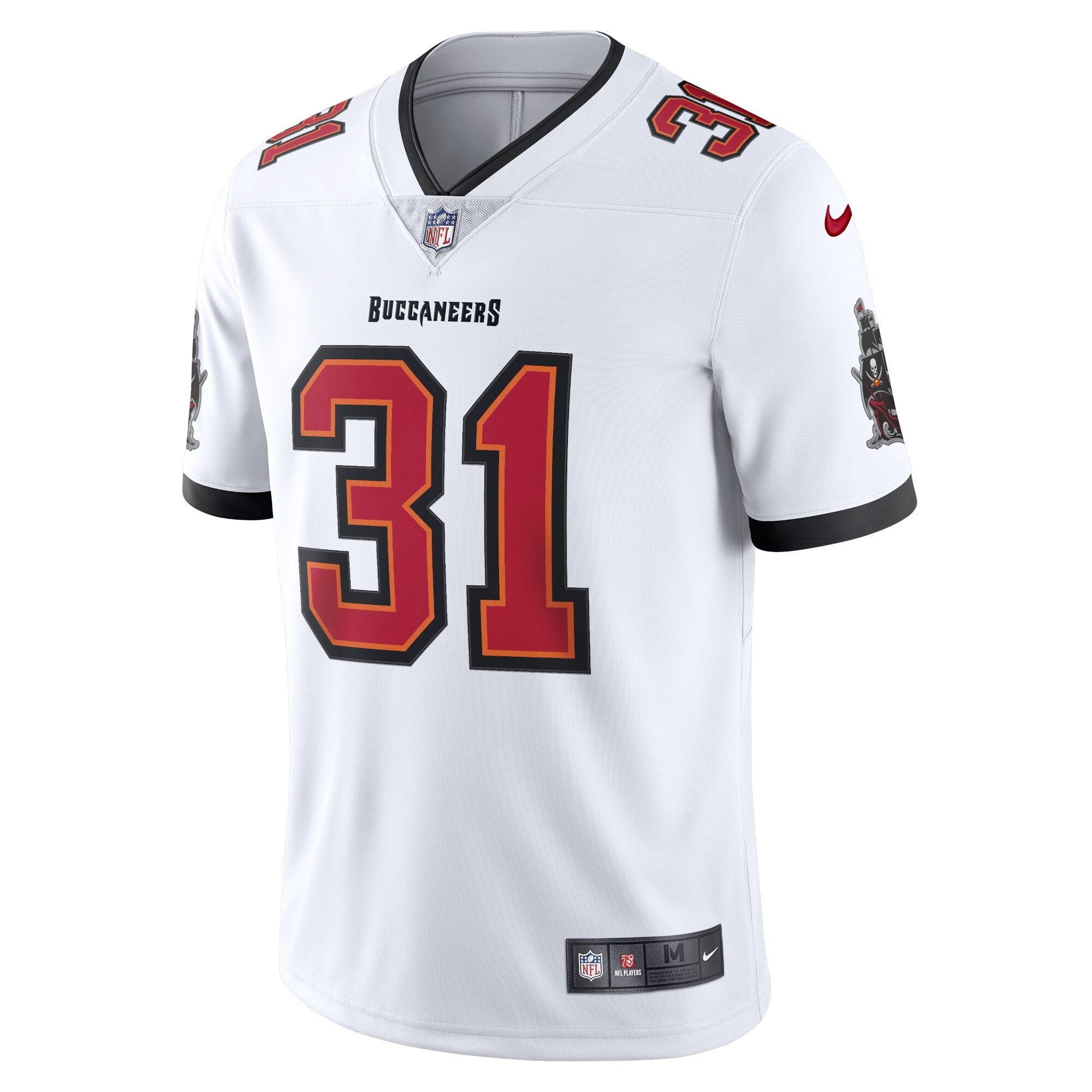 Men's Nike Antoine Winfield White Tampa Bay Buccaneers Vapor Limited Player Jersey - vstockx