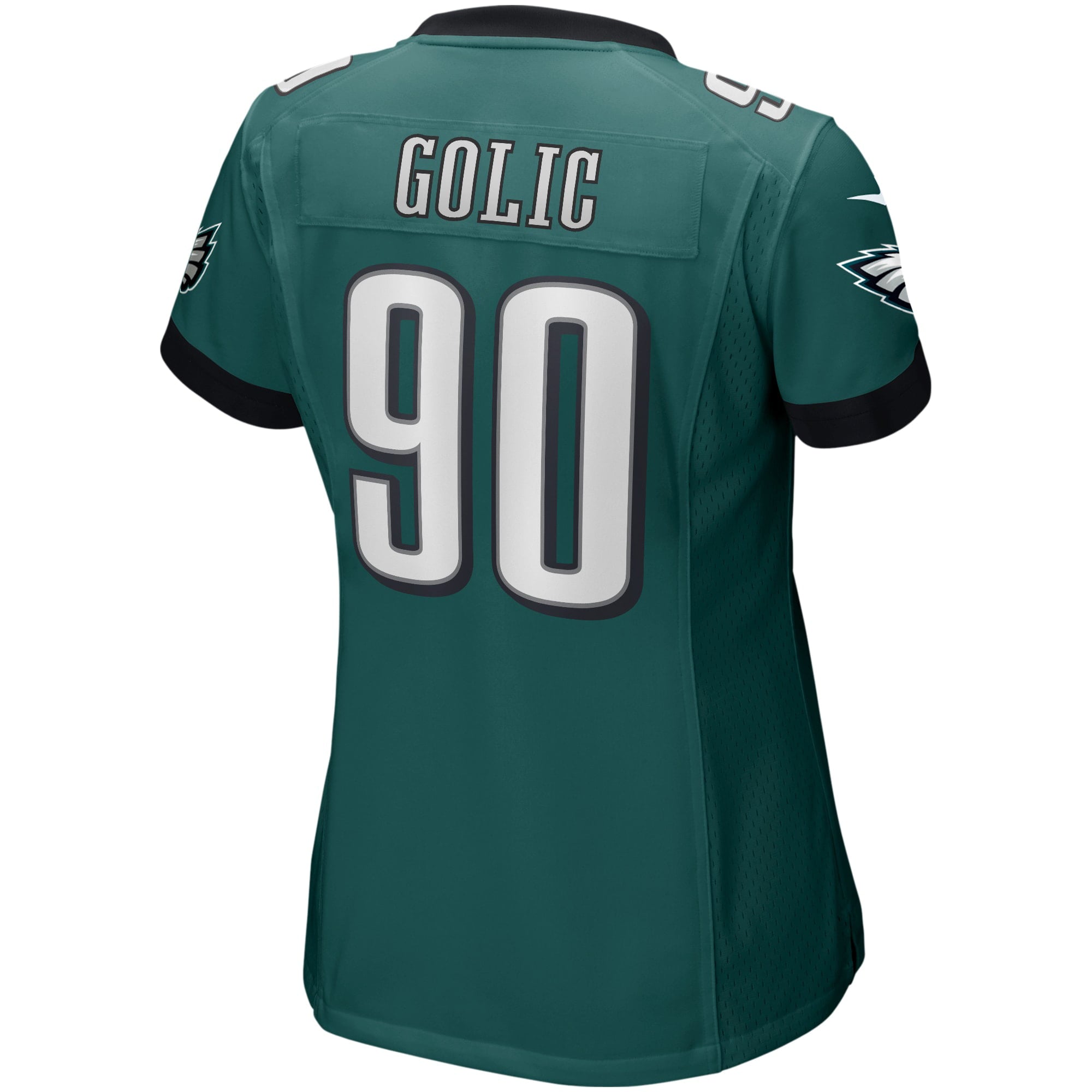 Women's Nike Mike Golic Midnight Green Philadelphia Eagles Game Retired Player Jersey - vstockx