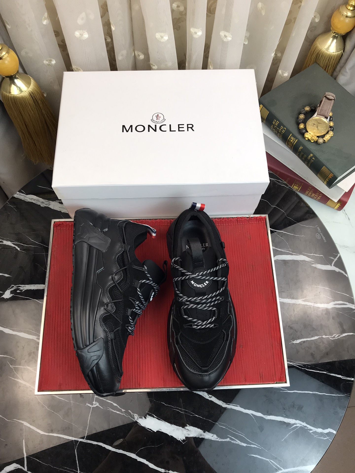 Moncler Compassor Sneaker 2 - vstockx