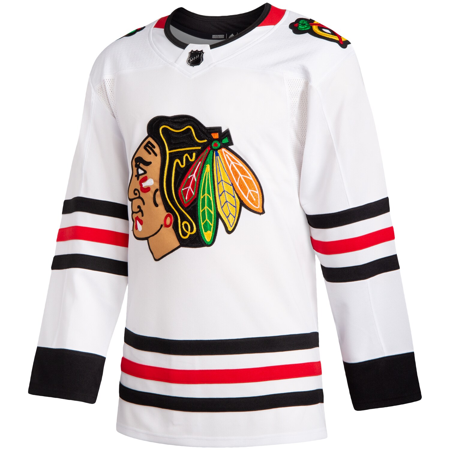 Chicago Blackhawks adidas Away Authentic Jersey - White - vstockx