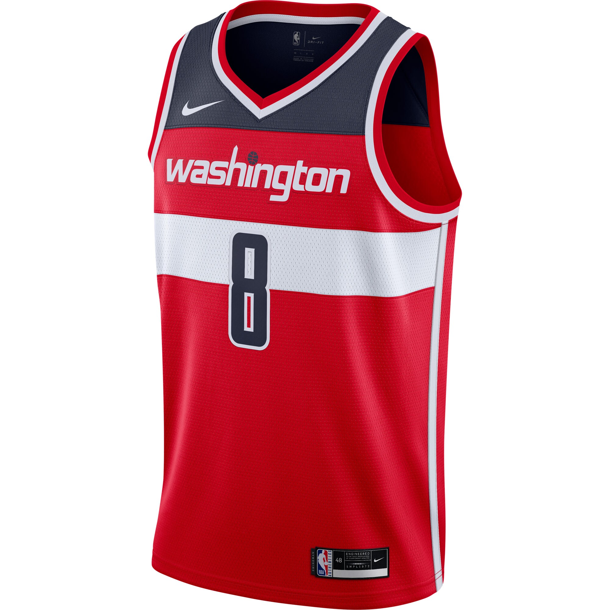 Rui Hachimura Washington Wizards Nike 2020/21 Swingman Jersey - Red - Icon Edition - vstockx