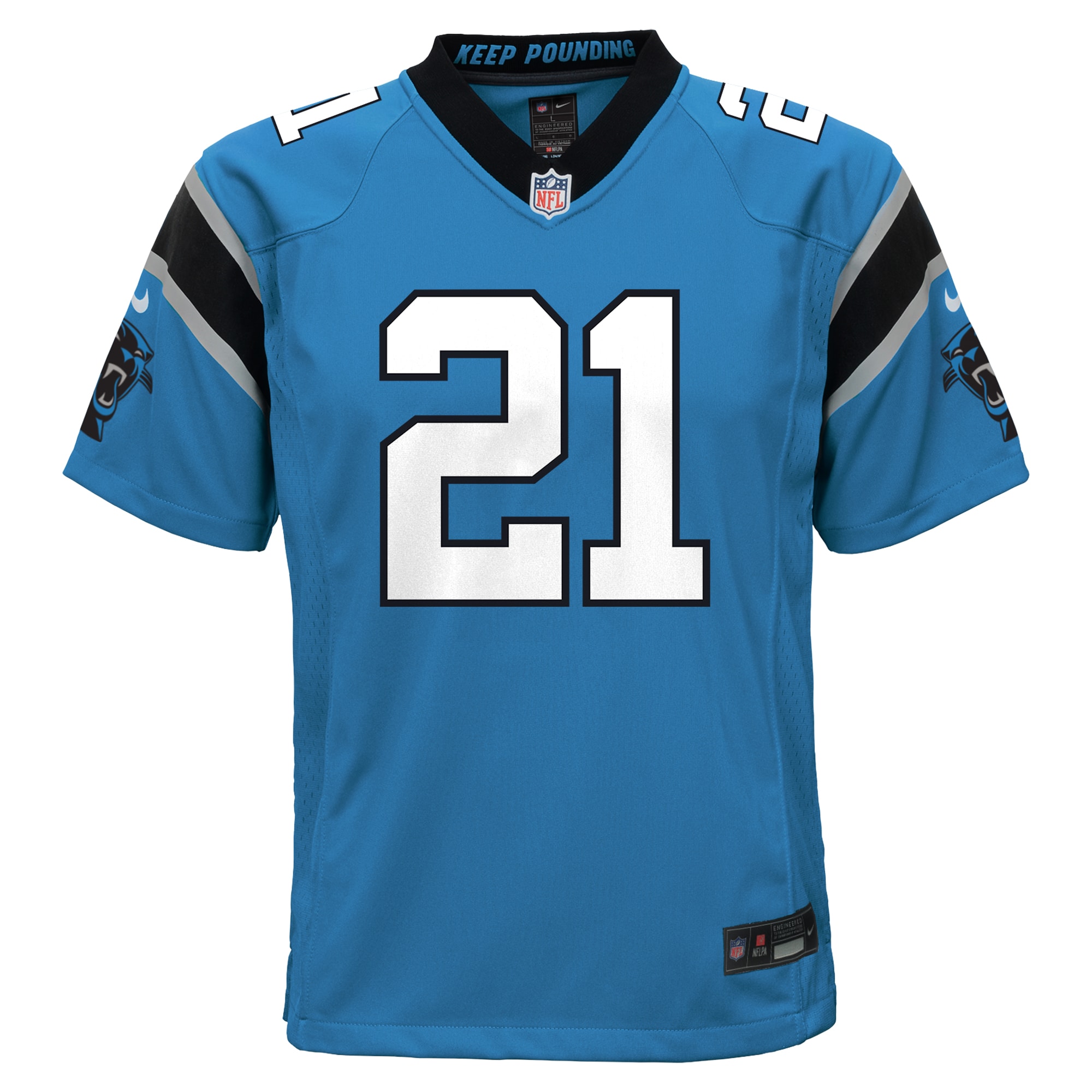 Jeremy Chinn Carolina Panthers Nike Youth Game Jersey - Blue - vstockx