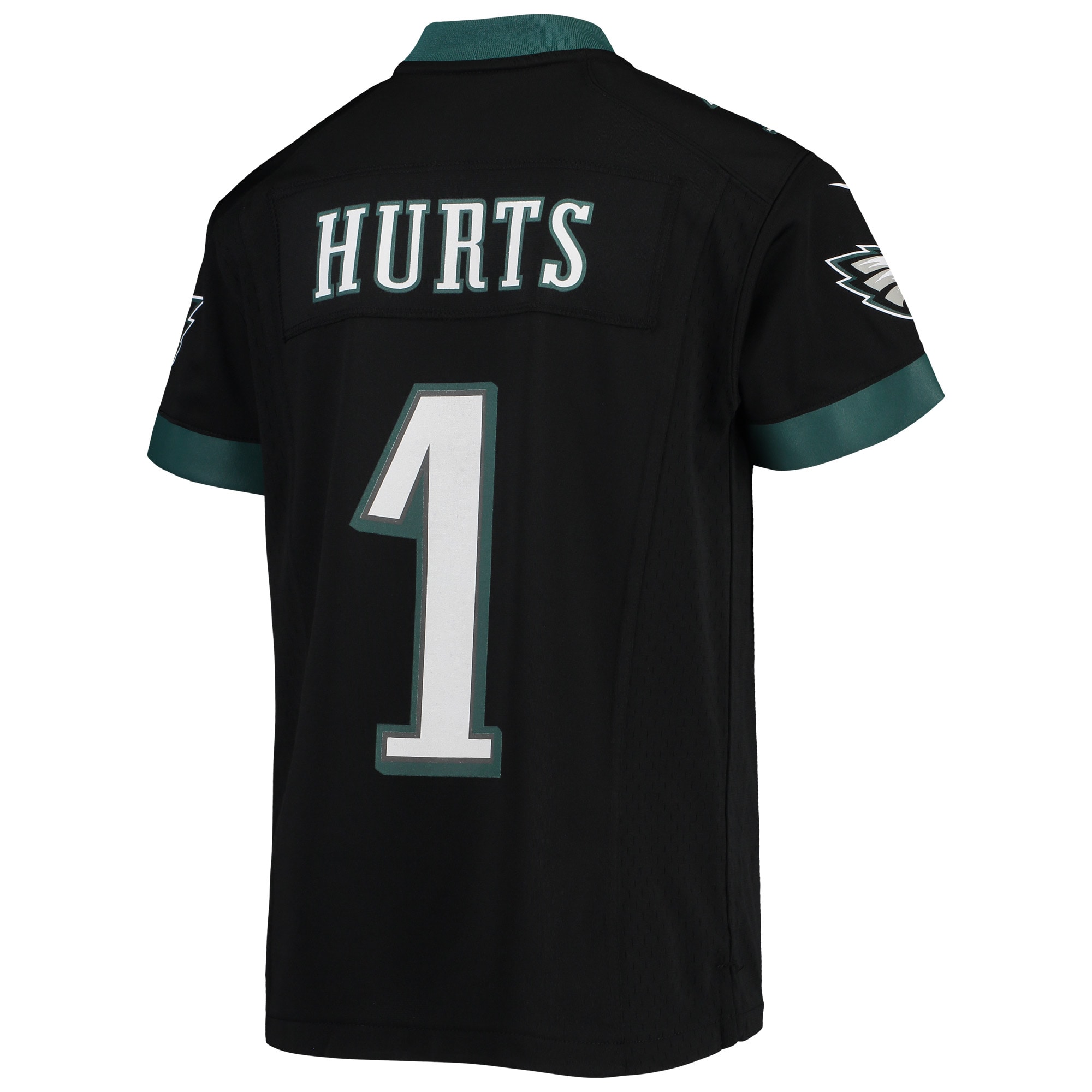 Jalen Hurts Philadelphia Eagles Nike Youth Game Jersey - Black - vstockx