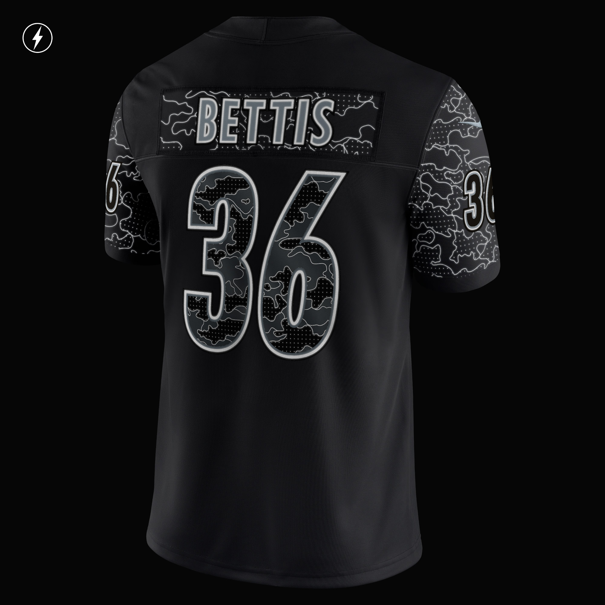 Jerome Bettis Pittsburgh Steelers Nike Retired Player RFLCTV Limited Jersey - Black - vstockx
