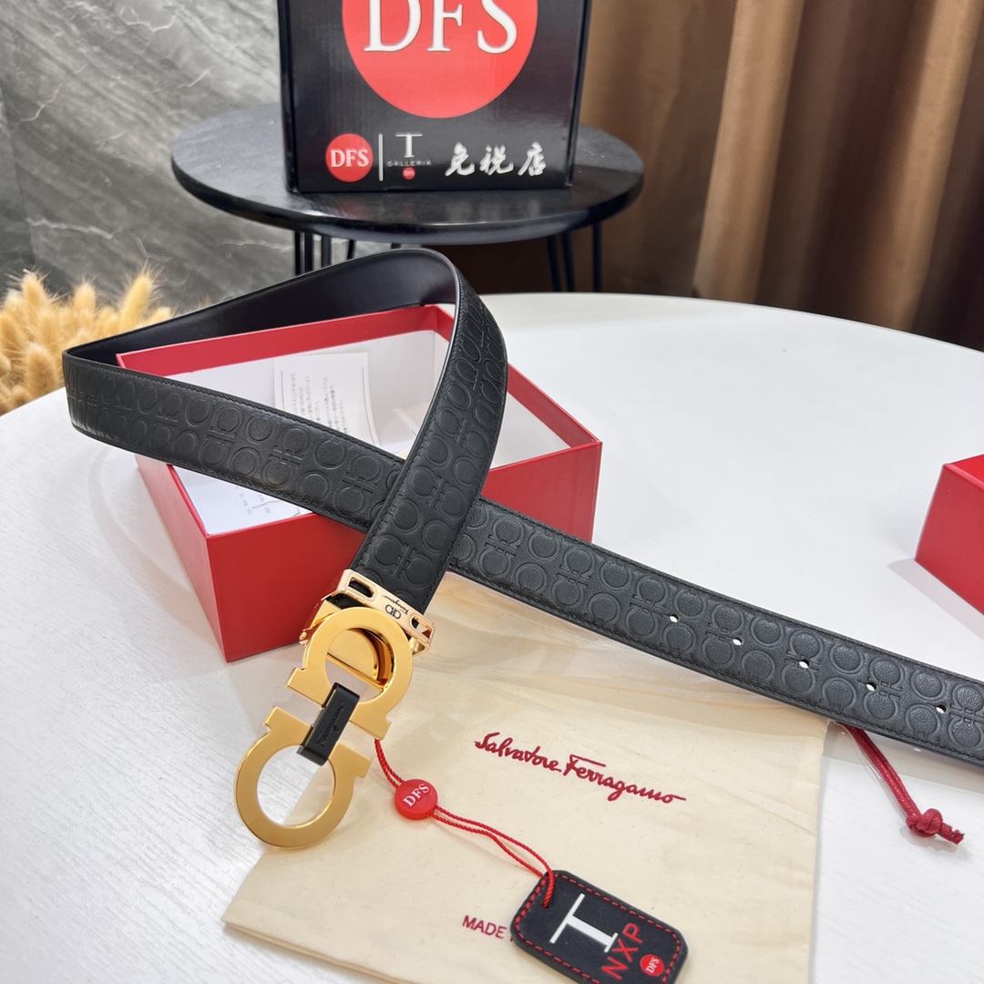 Streetwear Belt Ferragamo 319803 size:3.5cm - vstockx
