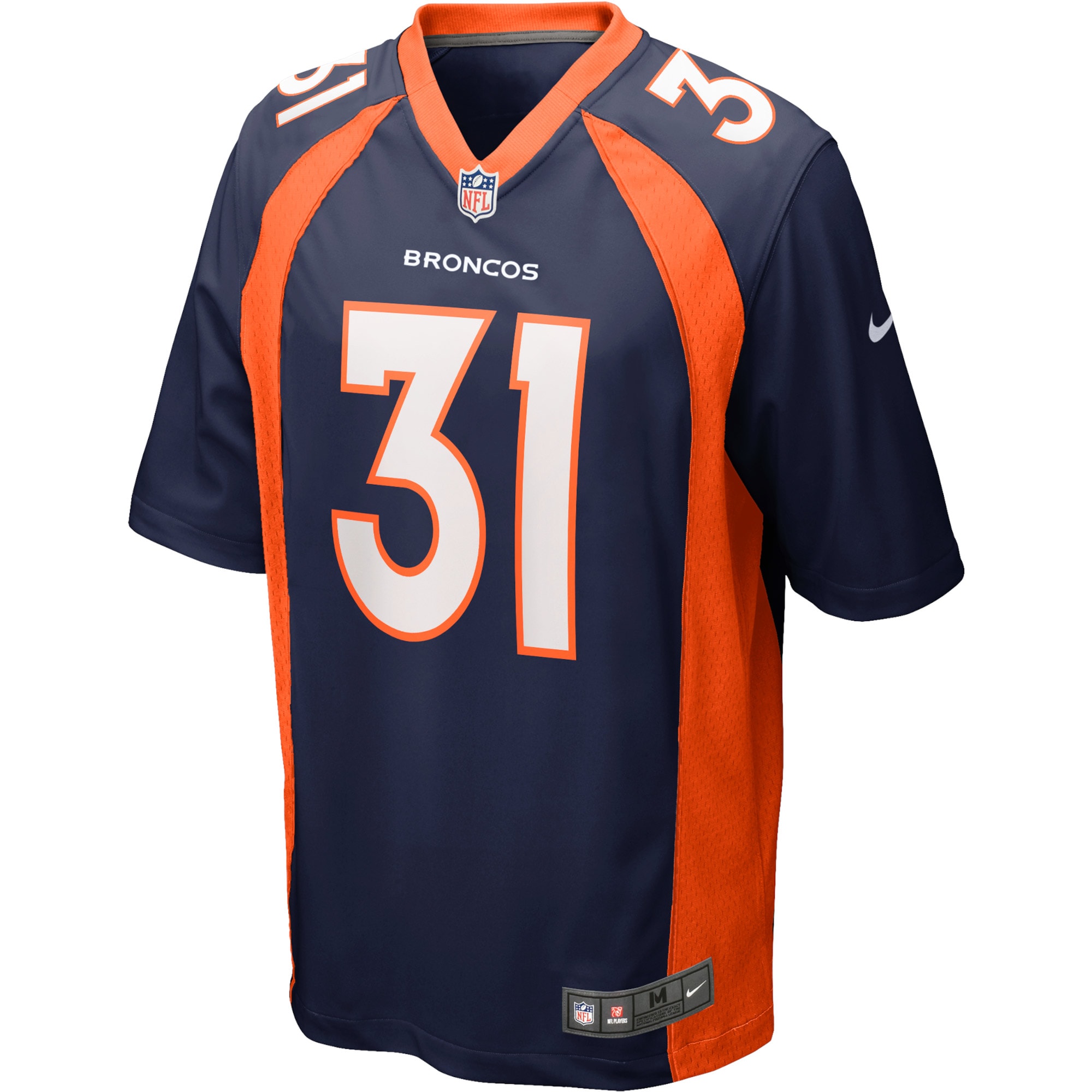Justin Simmons Denver Broncos Nike Alternate Game Jersey - Navy - vstockx