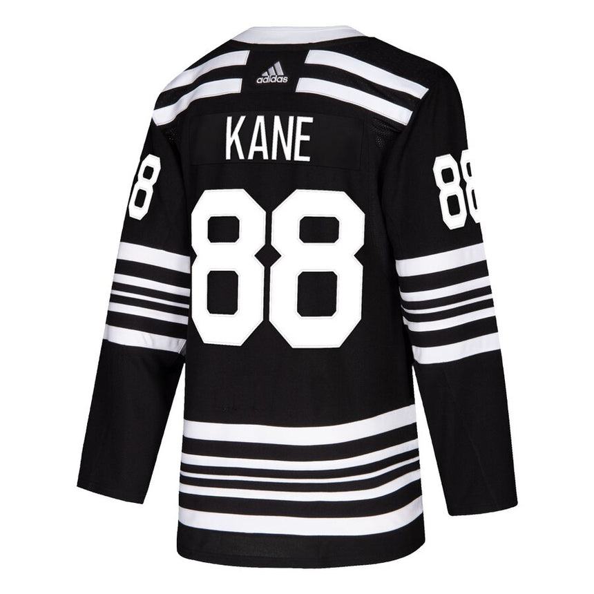 Men's Chicago Blackhawks Patrick Kane adidas Black Alternate 2019/20 Authentic Player Jersey - vstockx
