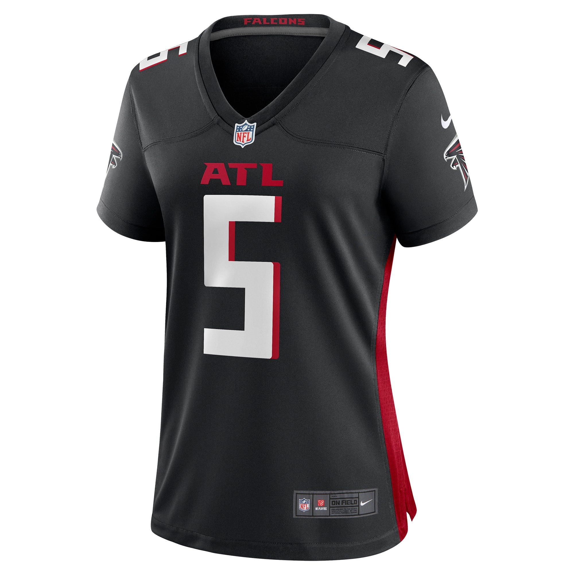Women's Nike Drake London Black Atlanta Falcons Player Game Jersey - vstockx