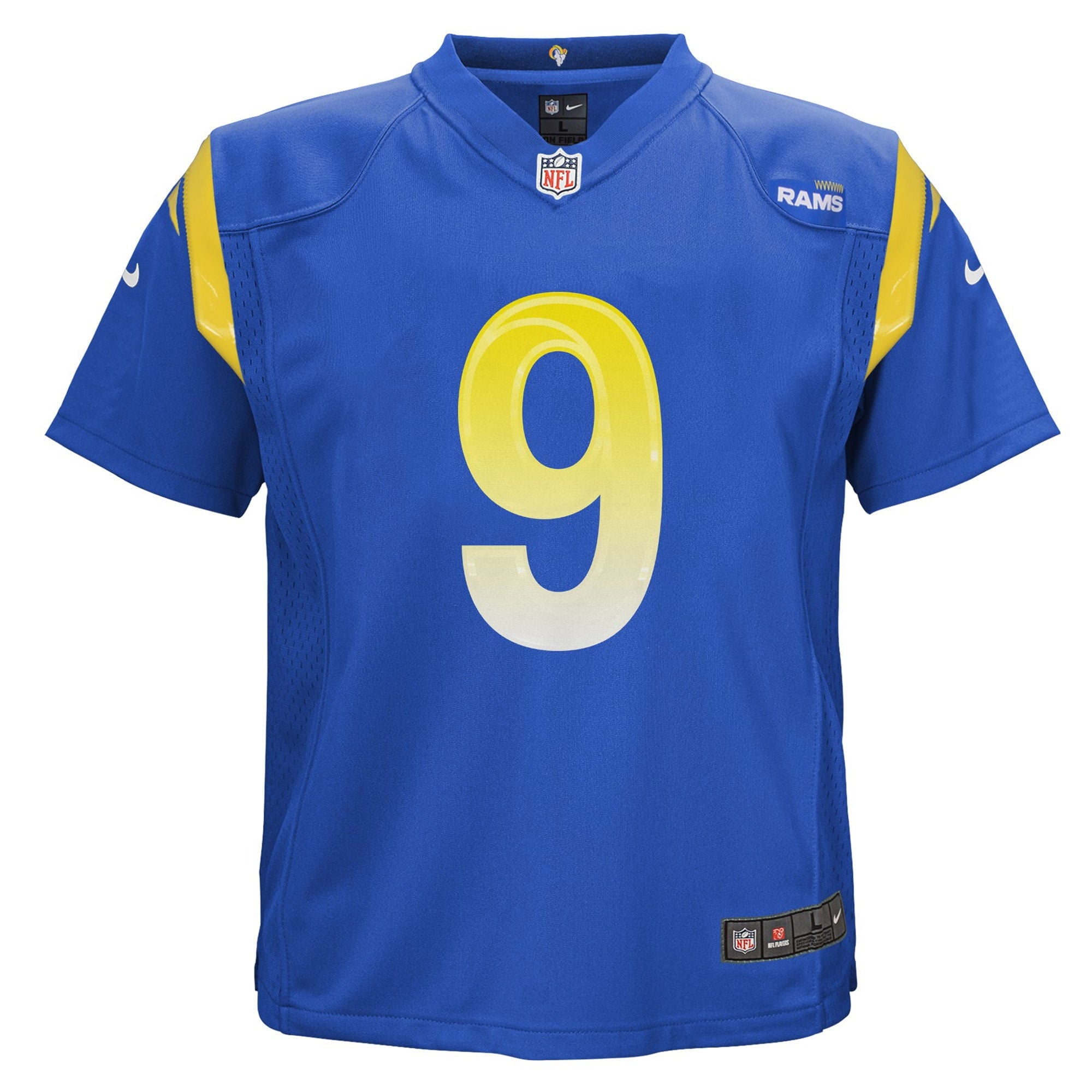 Preschool Nike Matthew Stafford Royal Los Angeles Rams Game Jersey - vstockx