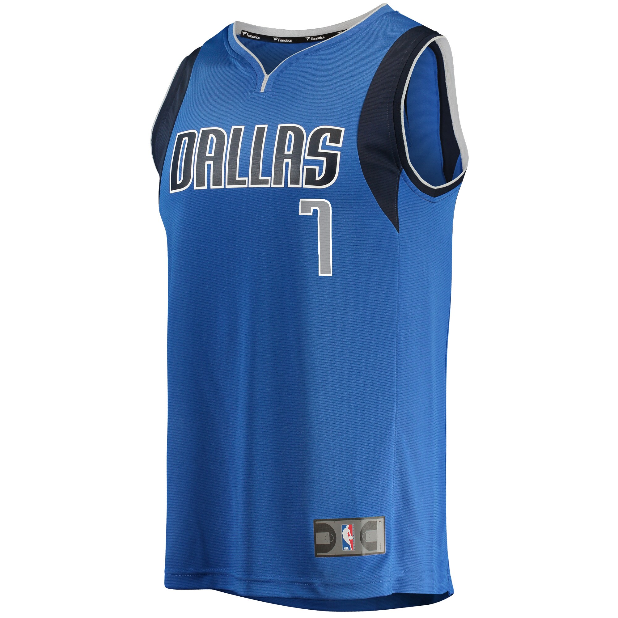 Dwight Powell Dallas Mavericks Fanatics Branded Youth Fast Break Player Jersey - Icon Edition - Blue - vstockx