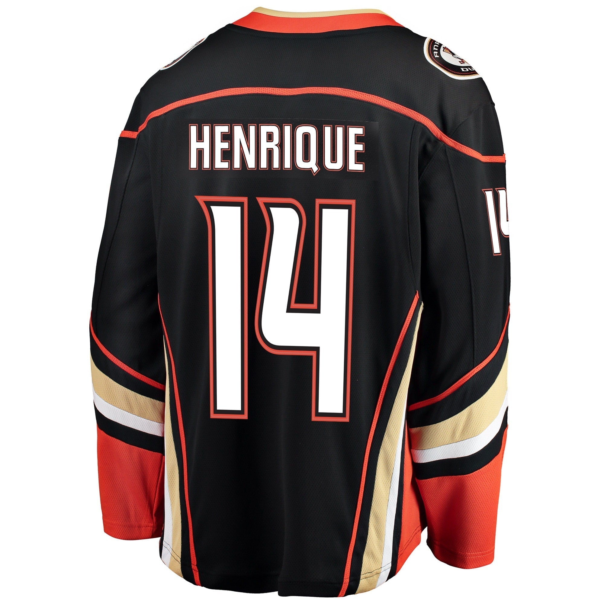 Men's Fanatics Branded Adam Henrique Black Anaheim Ducks Breakaway Player Jersey - vstockx