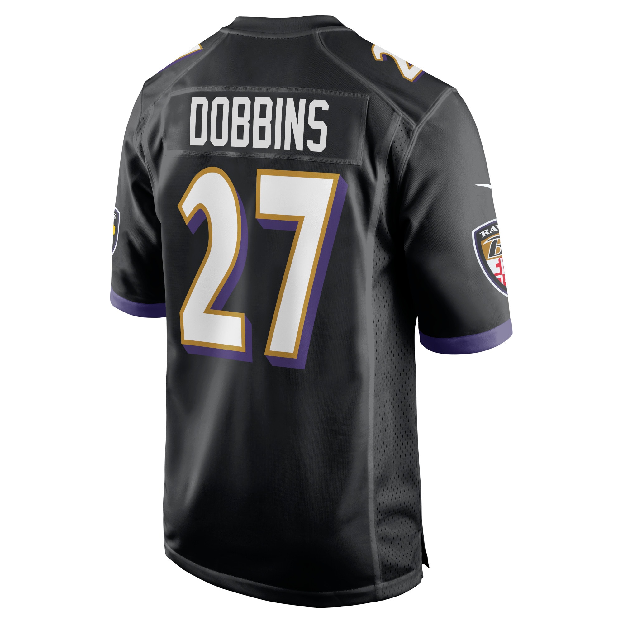 J.K. Dobbins Baltimore Ravens Nike Game Jersey - Black - vstockx