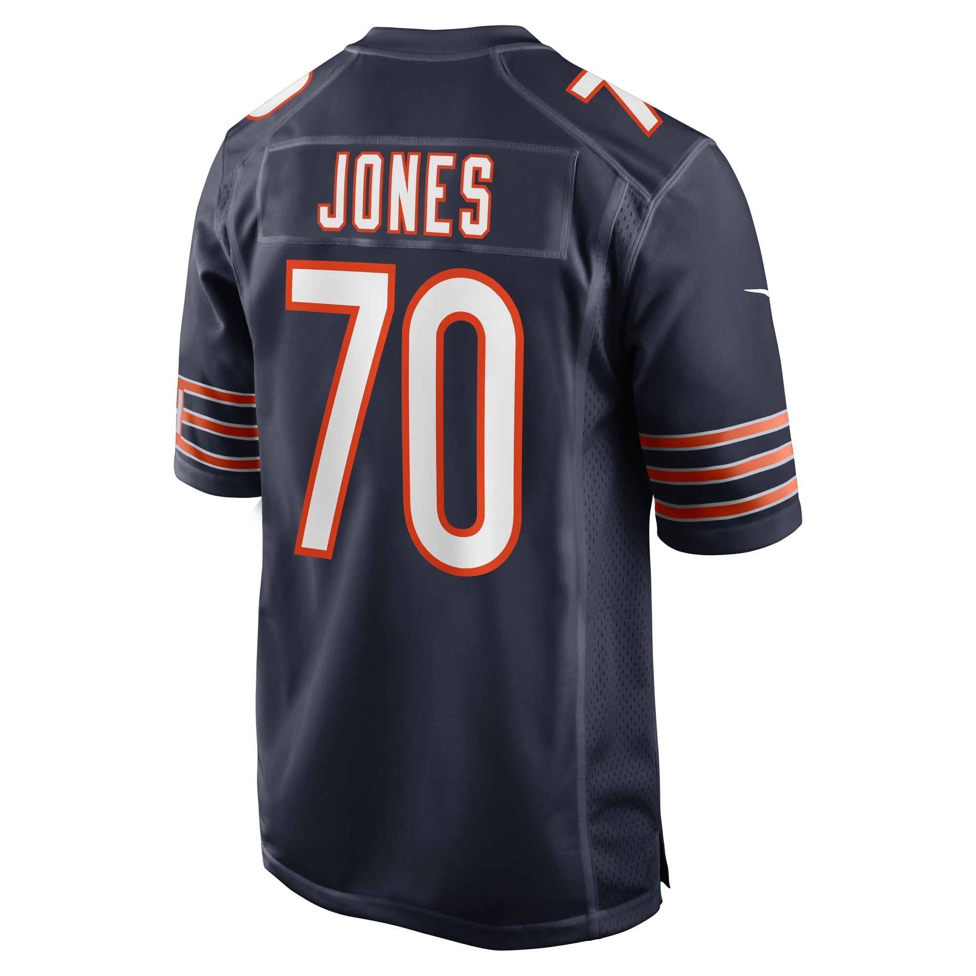 Men's Nike Braxton Jones Navy Chicago Bears Game Player Jersey - vstockx