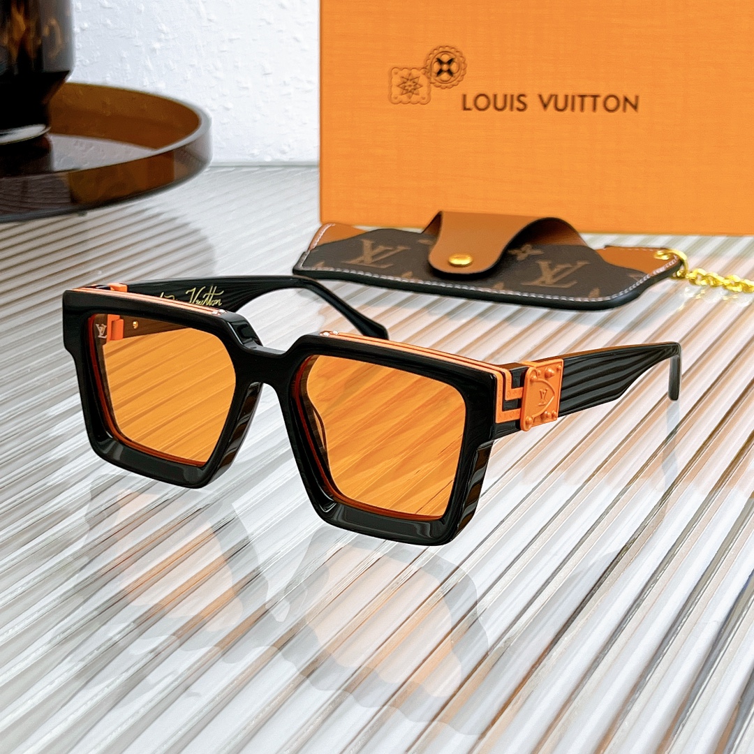 Sunglasses Louis Vuitton LV96006 Millionaires 2 - vstockx