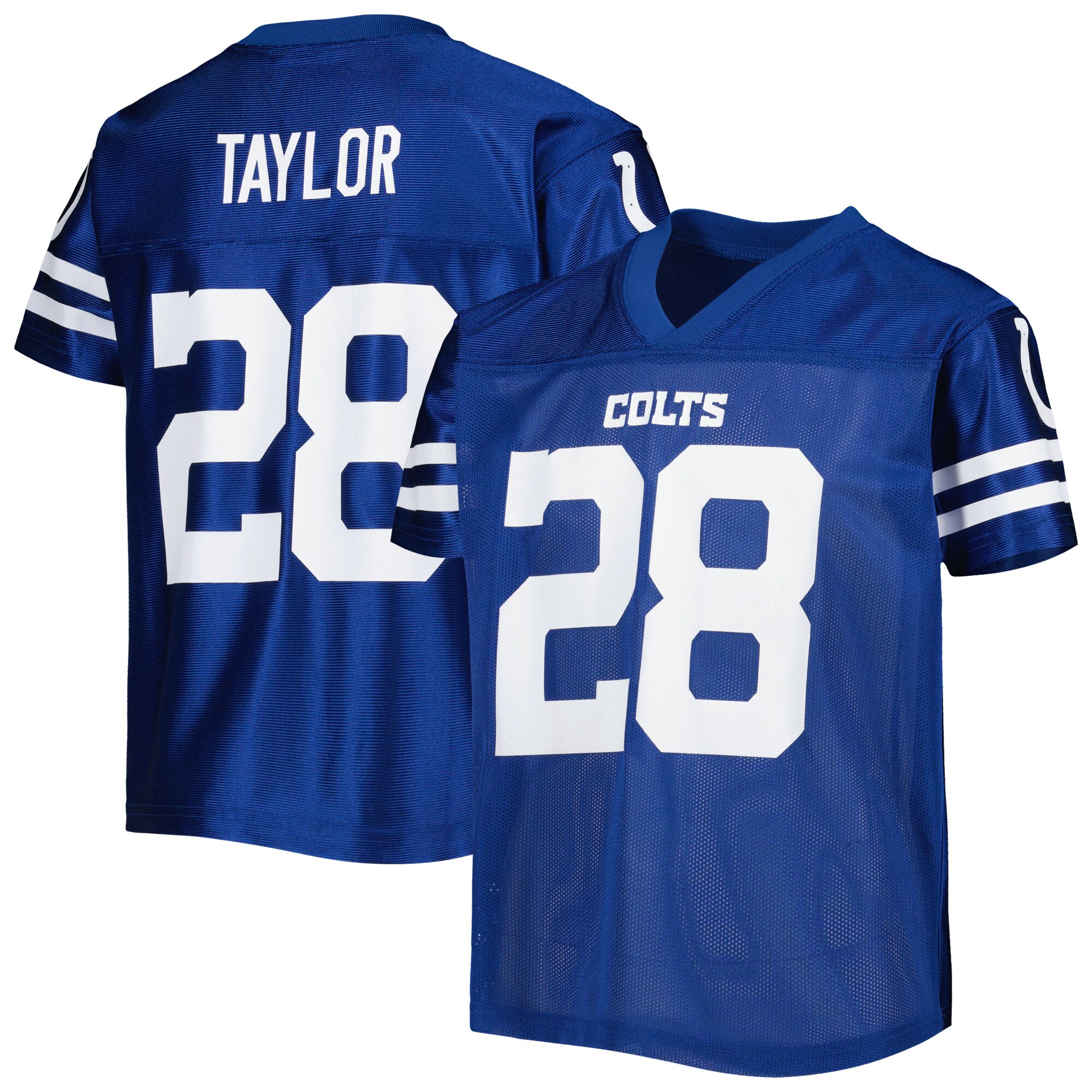 Youth Jonathan Taylor Royal Indianapolis Colts Player Jersey - vstockx