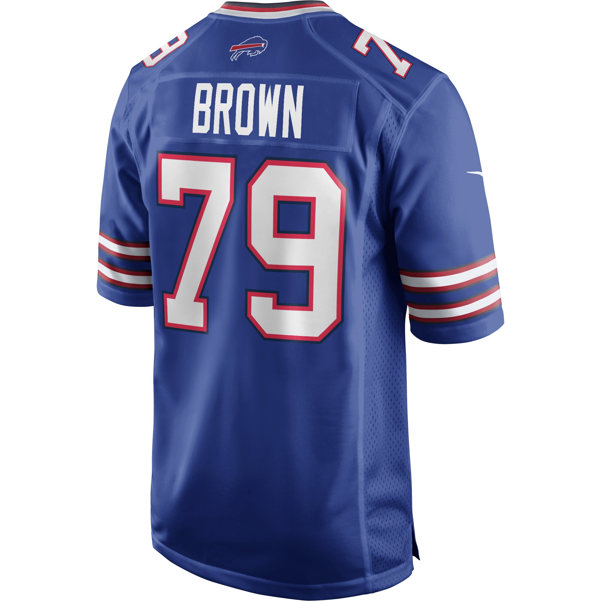 Ruben Brown Buffalo Bills Nike Game Retired Player Jersey - Royal - vstockx
