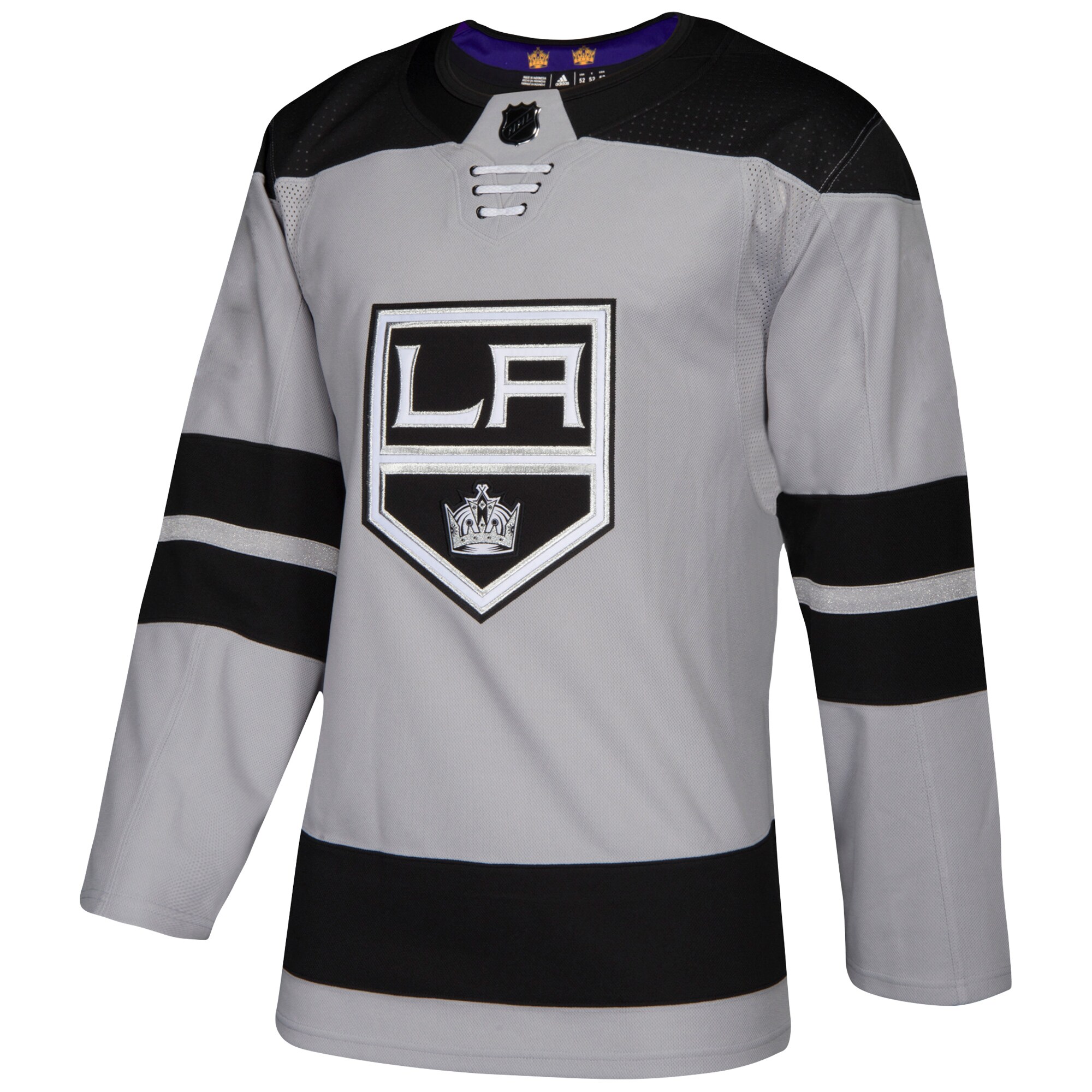 Los Angeles Kings adidas Alternate Authentic Jersey - Gray - vstockx