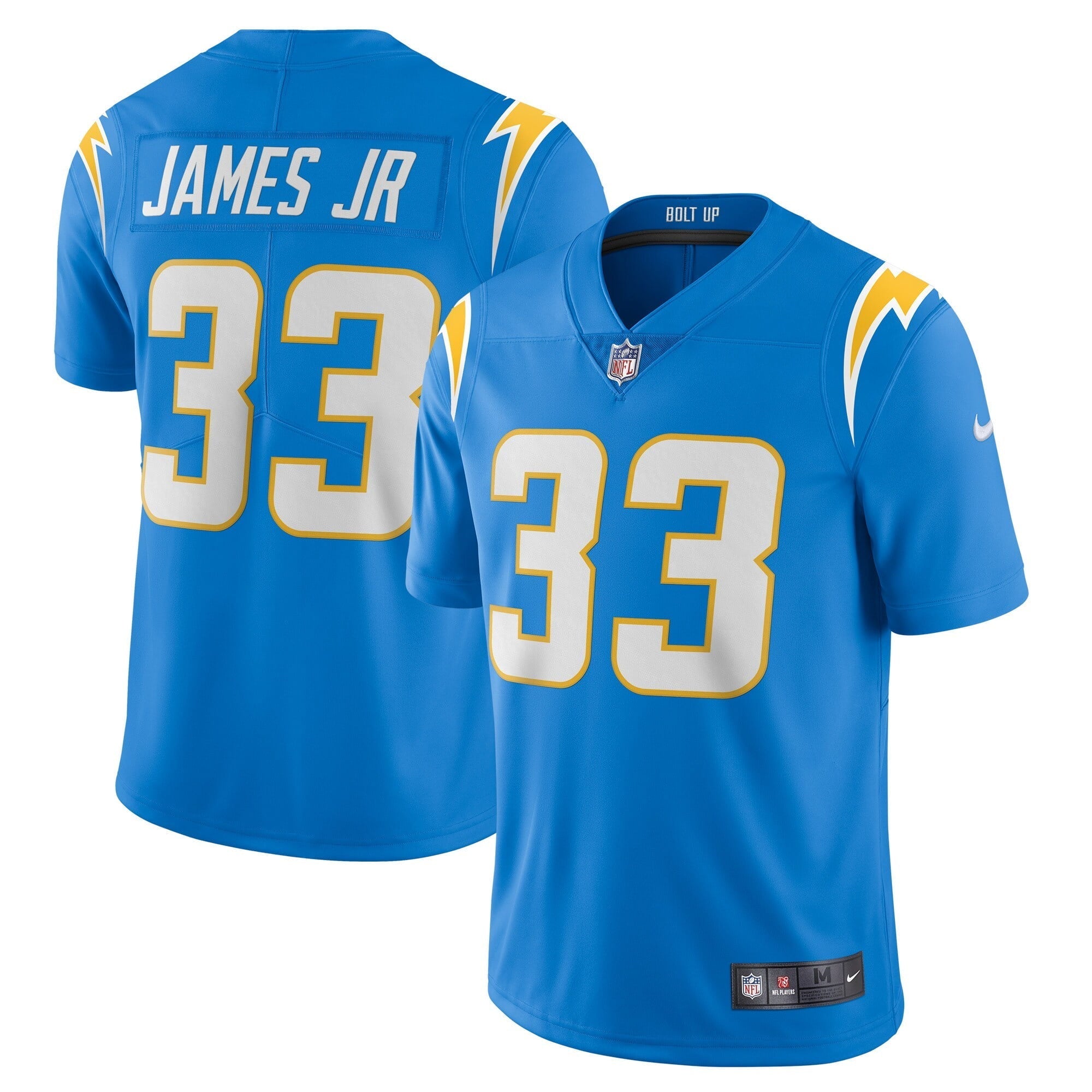 Men's Nike Derwin James Powder Blue Los Angeles Chargers Vapor Limited Jersey - vstockx