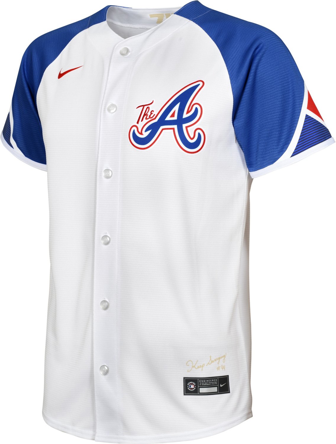 Nike Youth Atlanta Braves 2023 City Connect Replica Jersey - vstockx