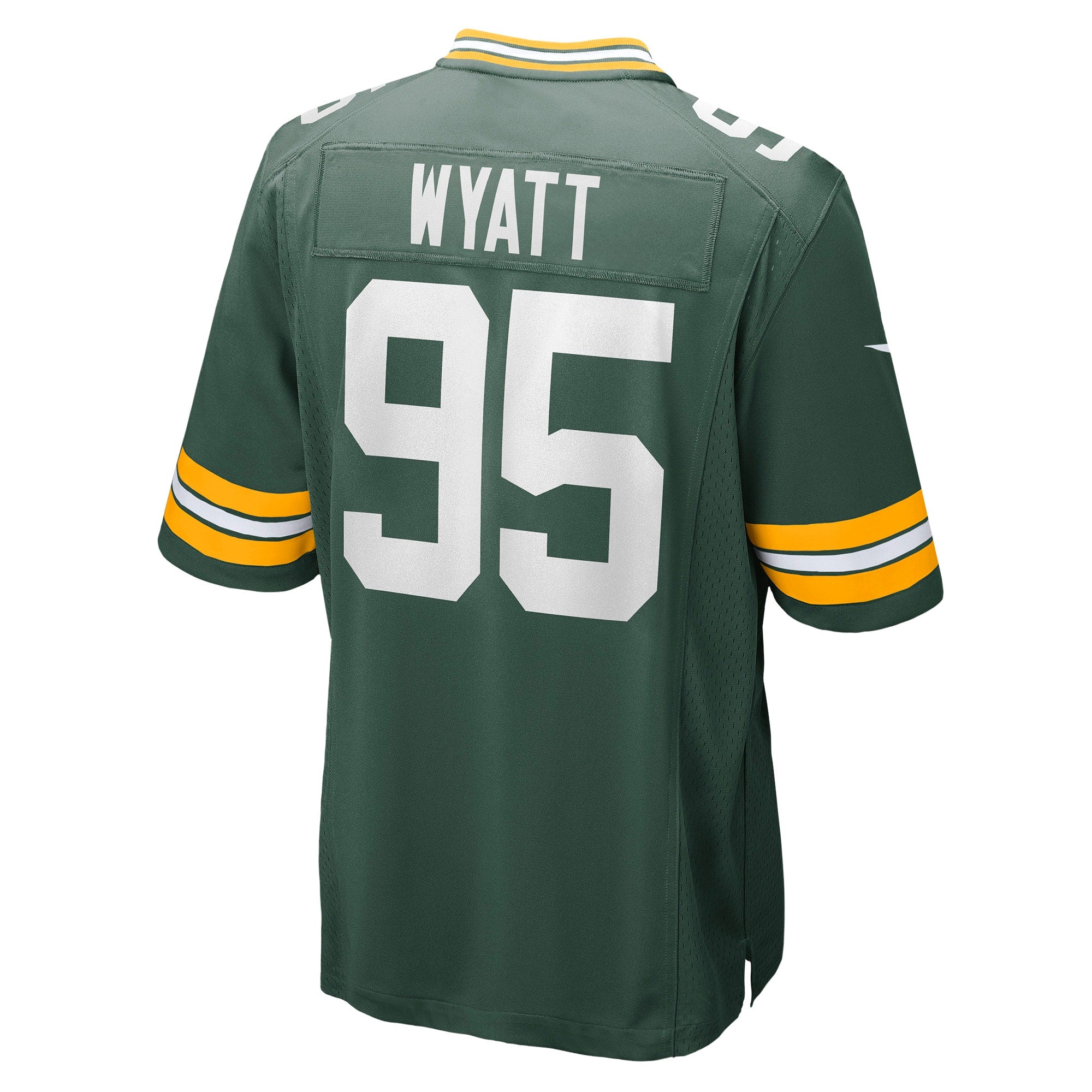 Men's Nike Devonte Wyatt Green Green Bay Packers Player Game Jersey - vstockx