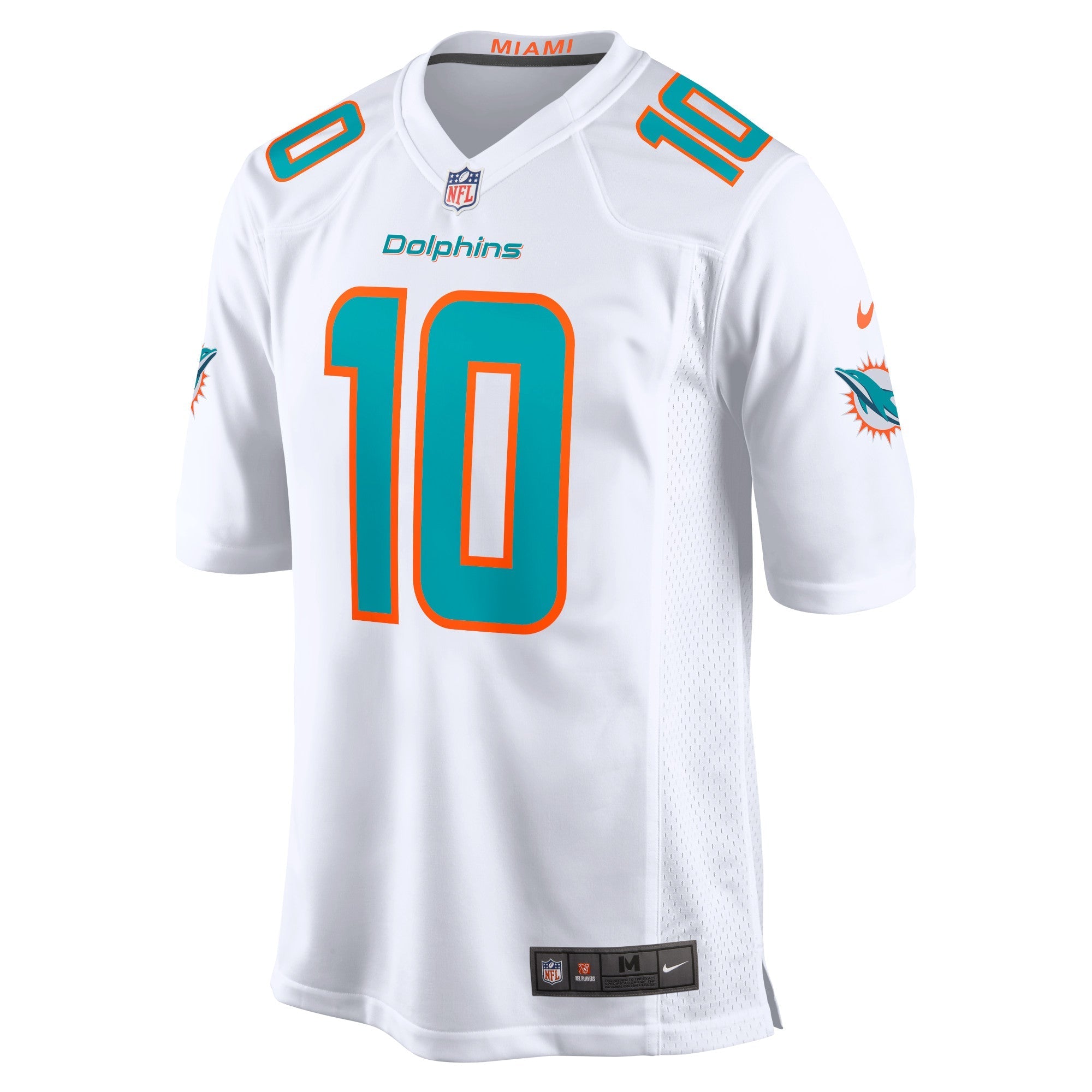 Men's Nike Tyreek Hill White Miami Dolphins Game Jersey - vstockx