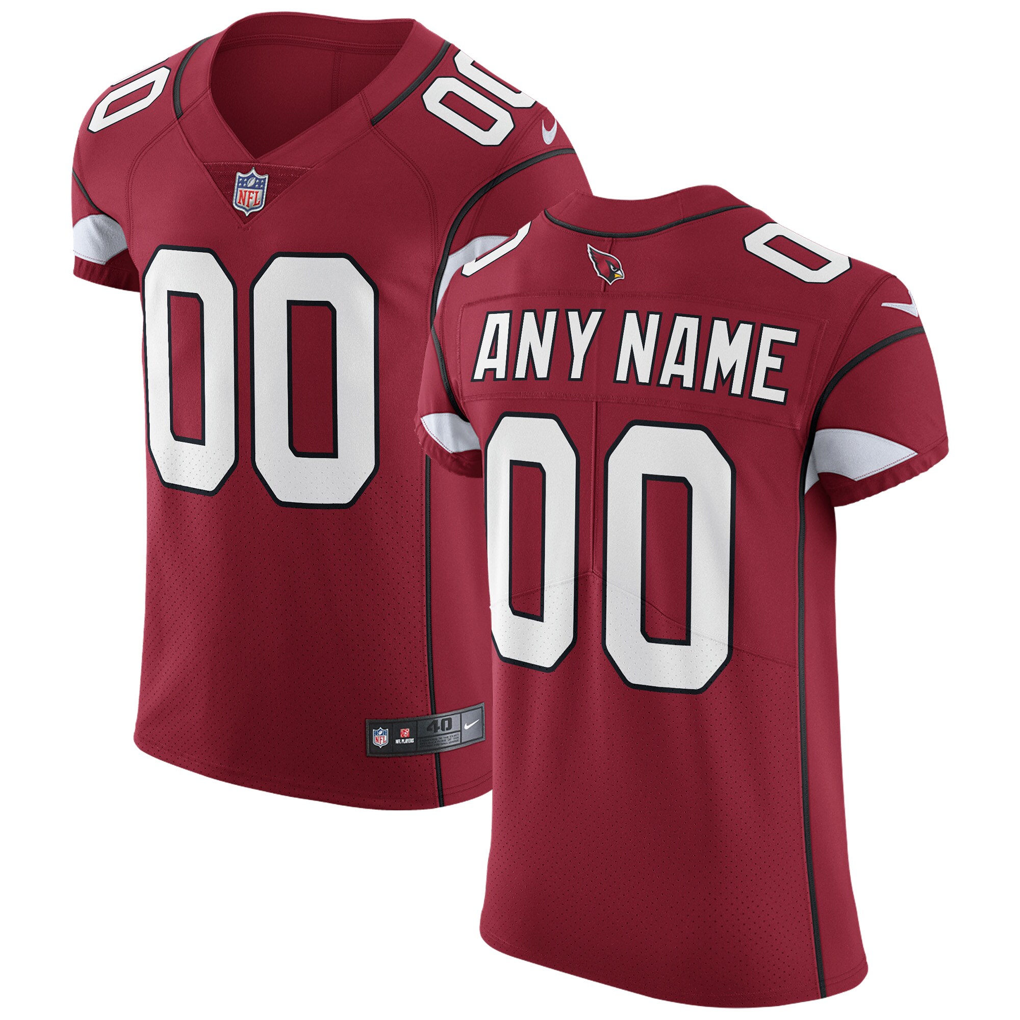 Arizona Cardinals Nike Vapor Untouchable Custom Elite Jersey - Cardinal - vstockx