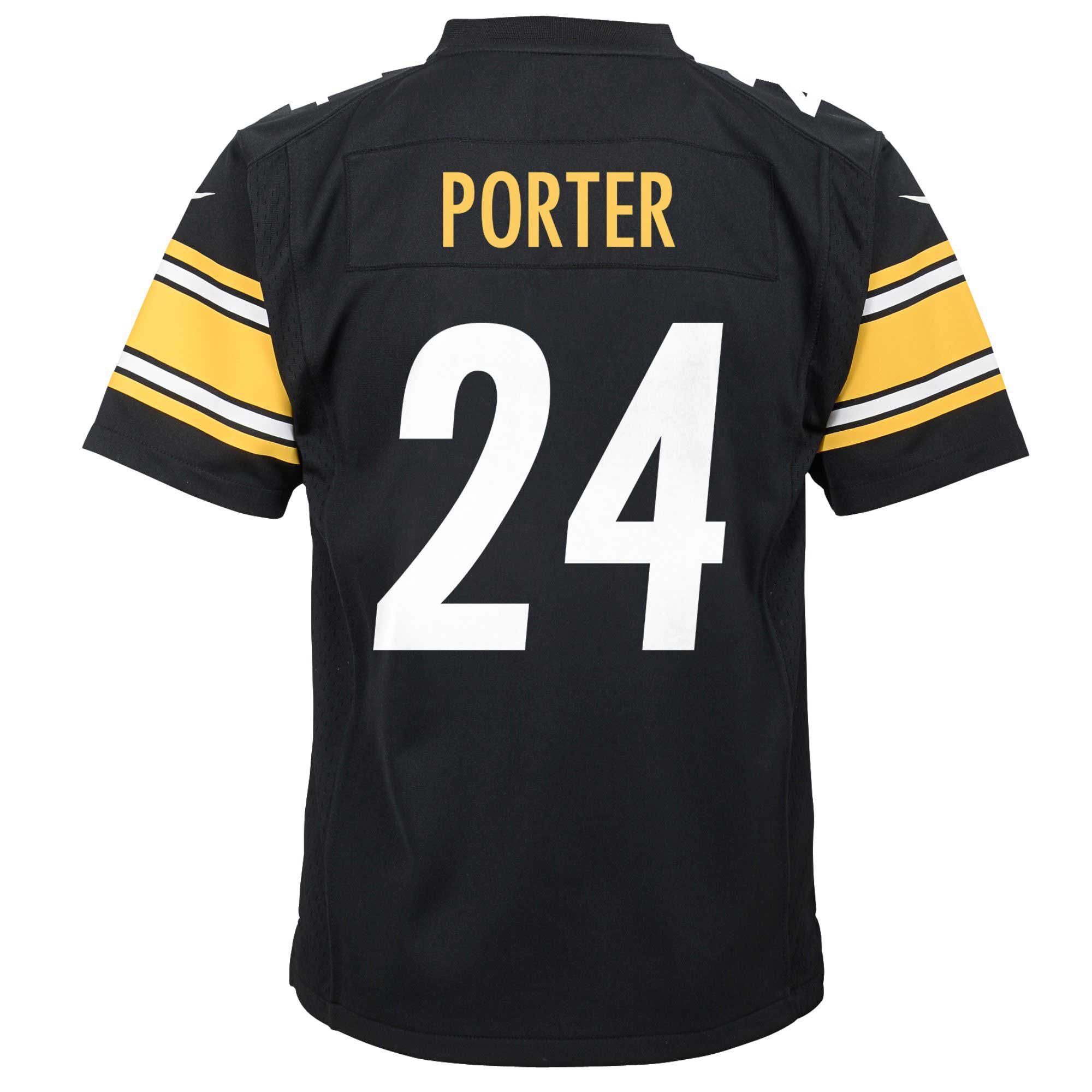 Joey Porter Jr. Pittsburgh Steelers Nike Youth Game Jersey - Black - vstockx