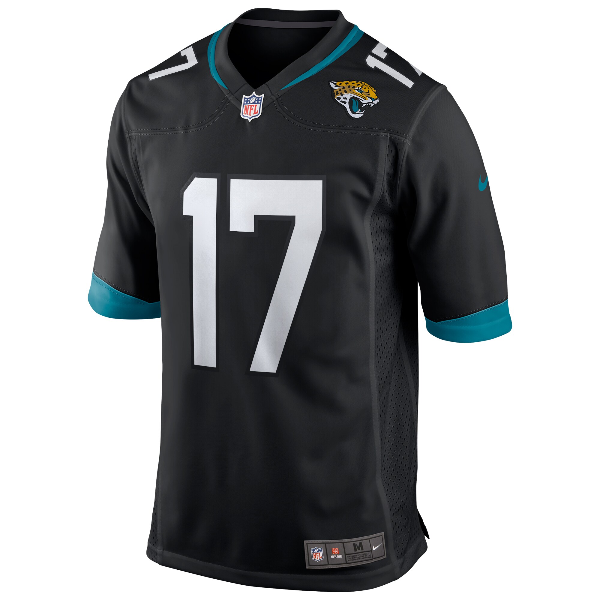 D.J. Chark Jacksonville Jaguars Nike Game Jersey - Black - vstockx