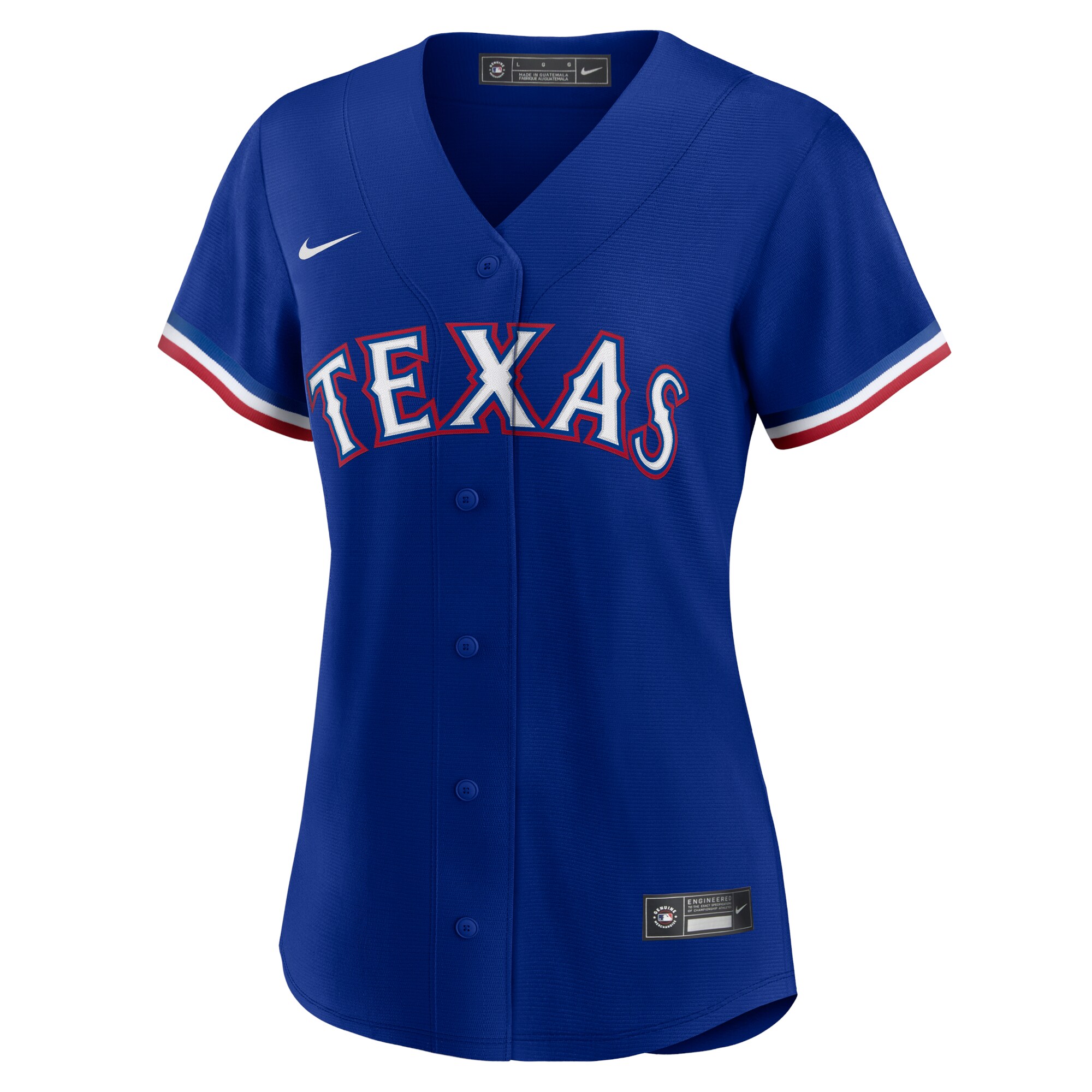 Texas Rangers Nike Women's Alternate Logo Replica Team Jersey - Royal - vstockx