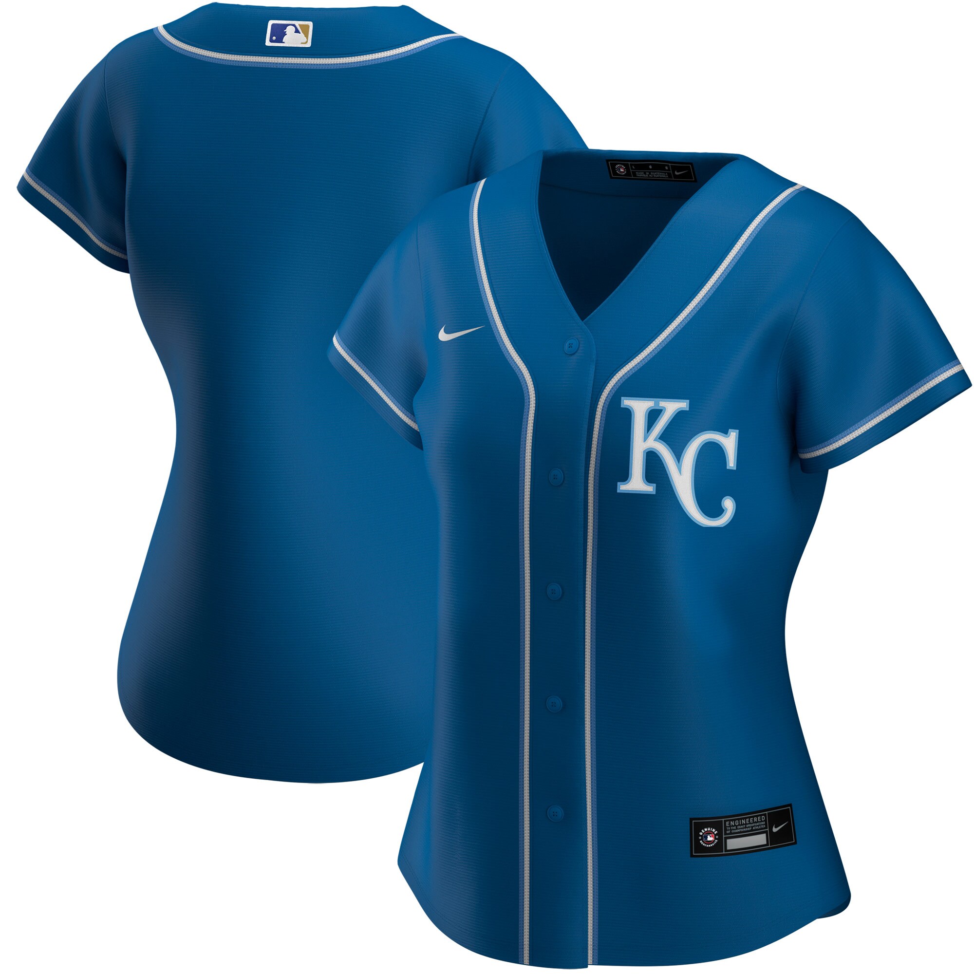 Kansas City Royals Nike Women's Alternate Replica Team Jersey - Royal - vstockx
