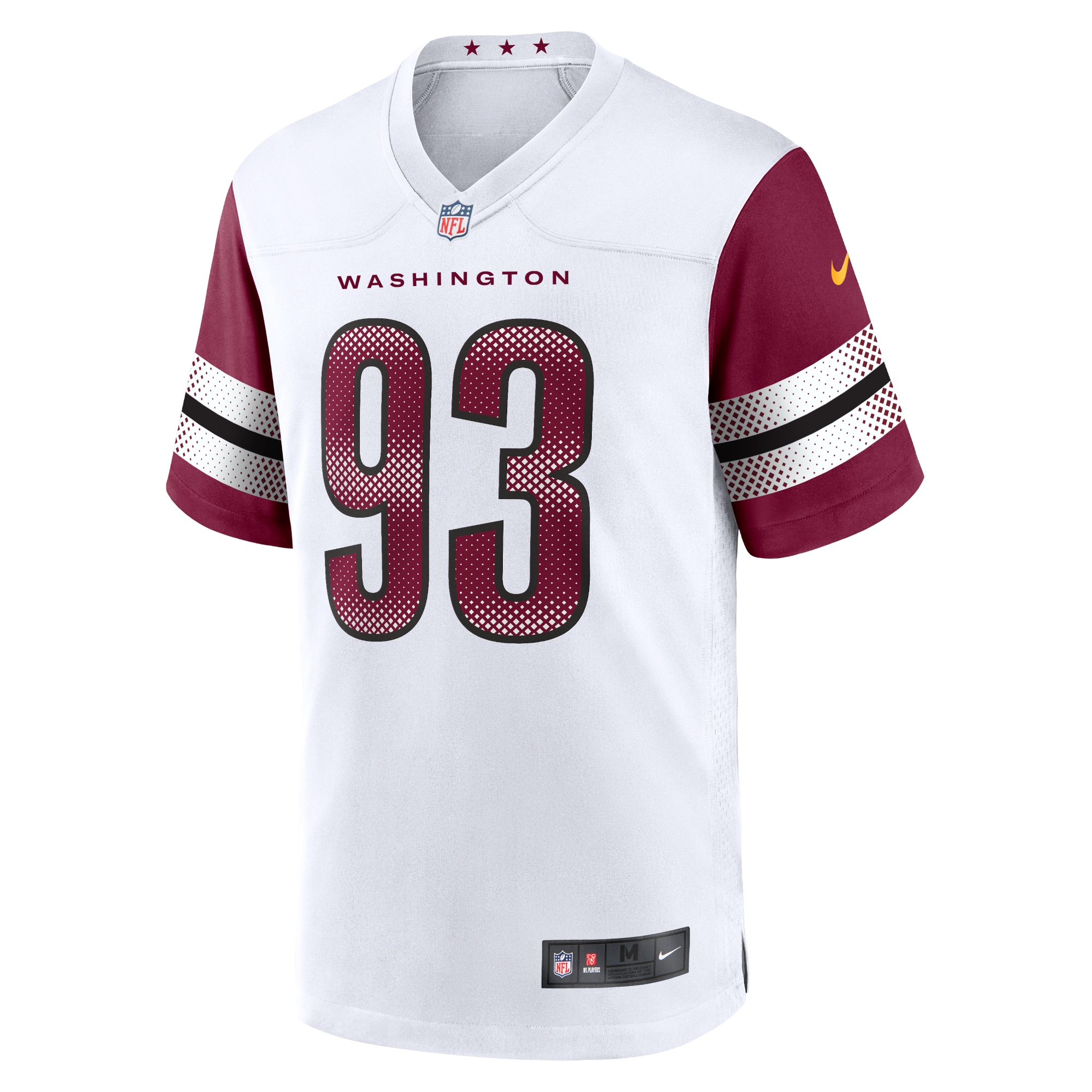 Jonathan Allen Washington Commanders Nike Game Jersey - White - vstockx
