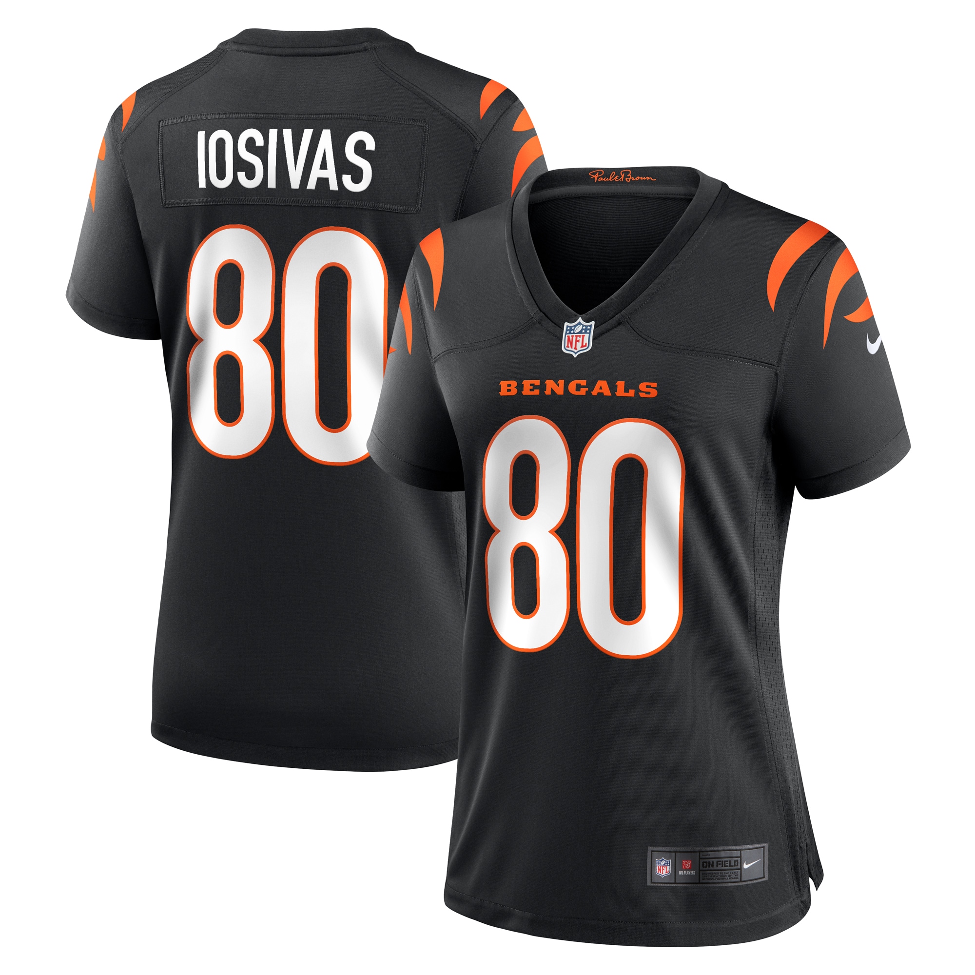Andrei Iosivas Cincinnati Bengals Nike Women's Team Game Jersey - Black - vstockx