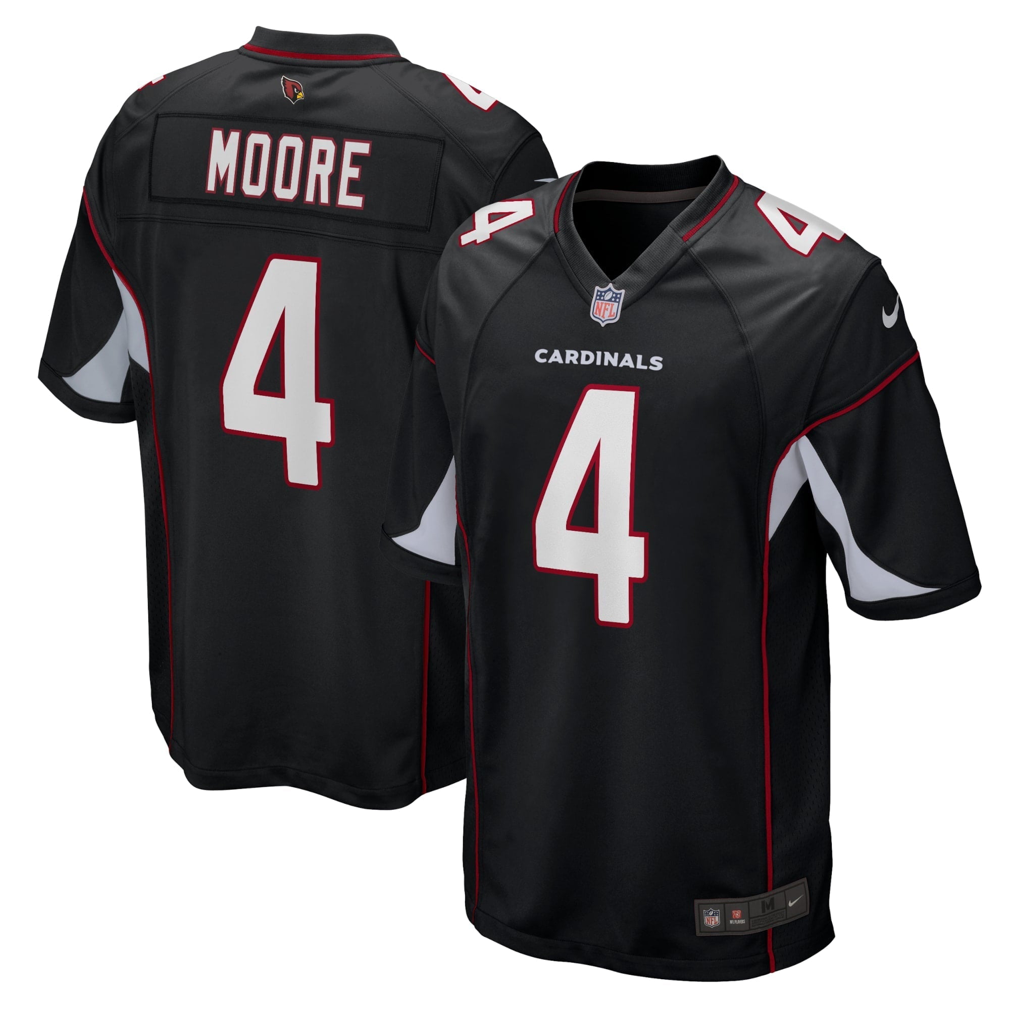 Men's Nike Rondale Moore Black Arizona Cardinals Game Jersey - vstockx