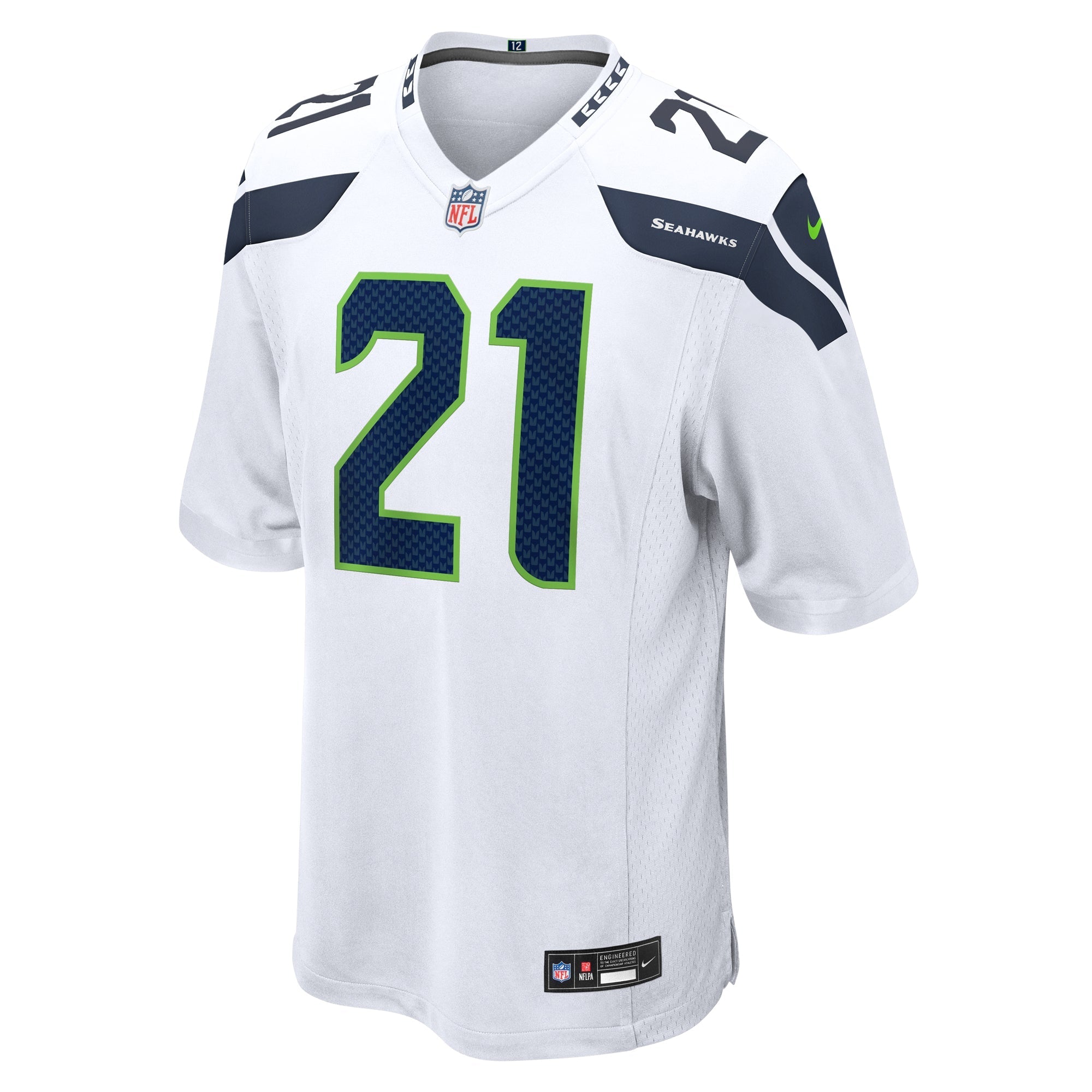 Men's Nike Devon Witherspoon White Seattle Seahawks Away Game Jersey - vstockx