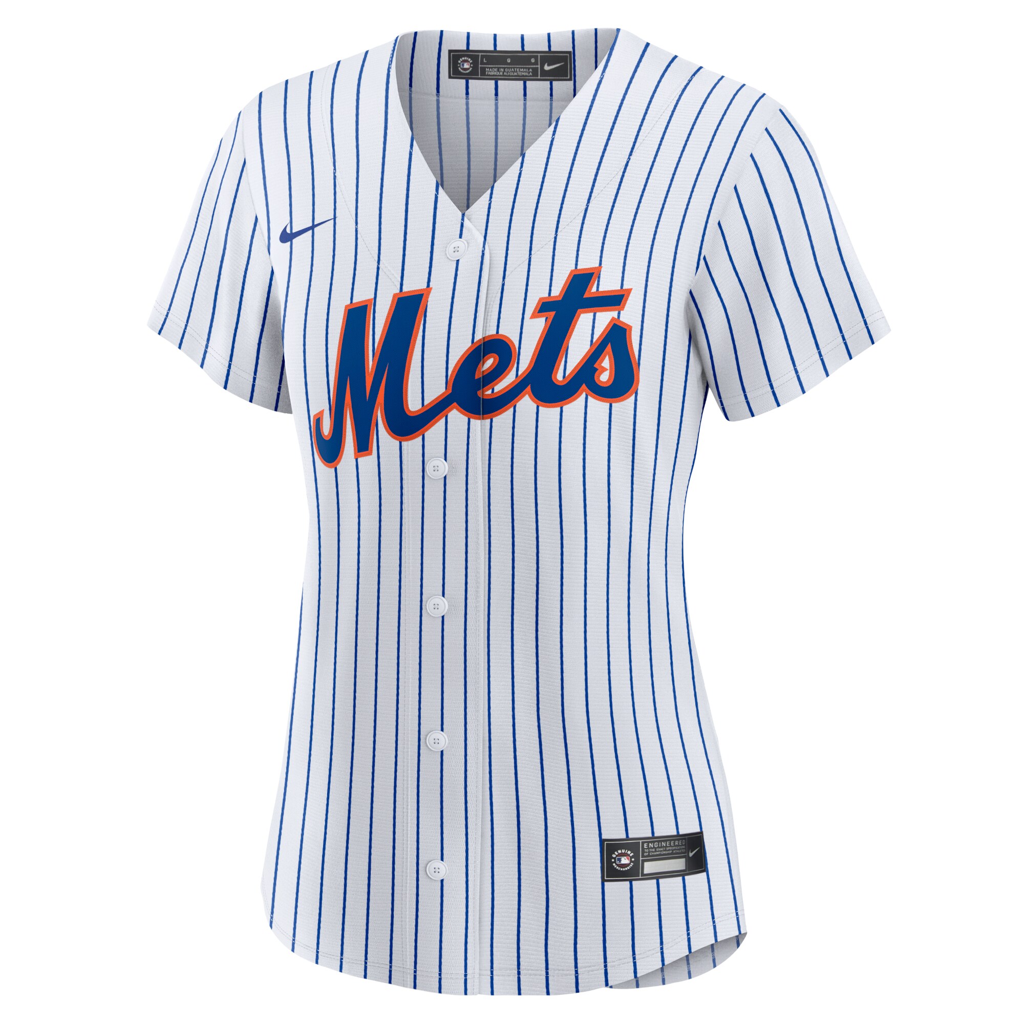 New York Mets Nike Women's Home Replica Team Jersey - White - vstockx