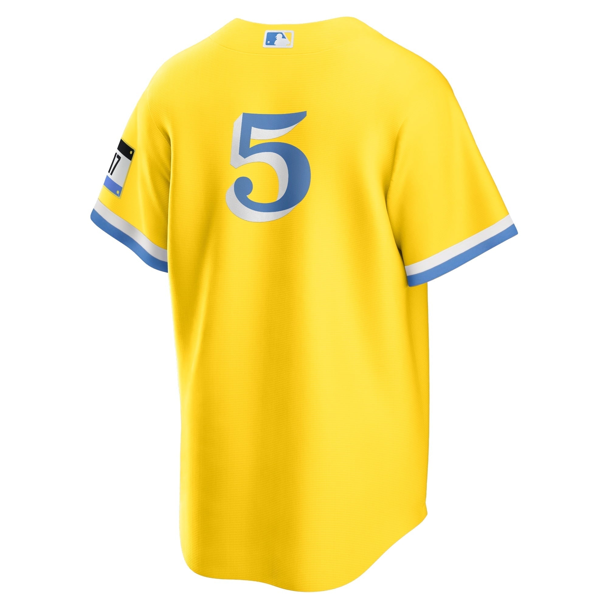 Men's Nike Enrique Hernandez Gold/Light Blue Boston Red Sox City Connect Replica Player Jersey - vstockx