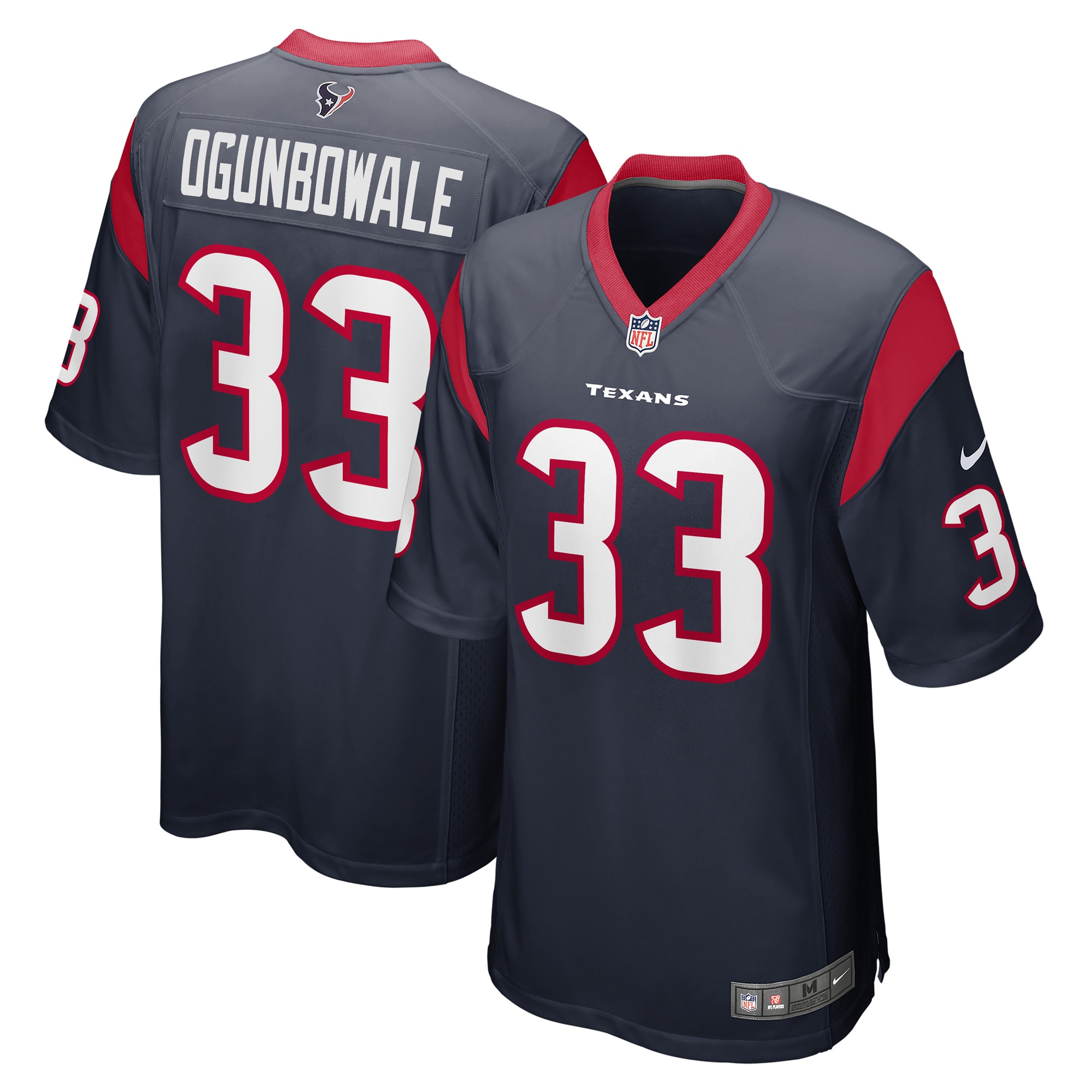 Dare Ogunbowale Houston Texans Nike Game Player Jersey - Navy - vstockx