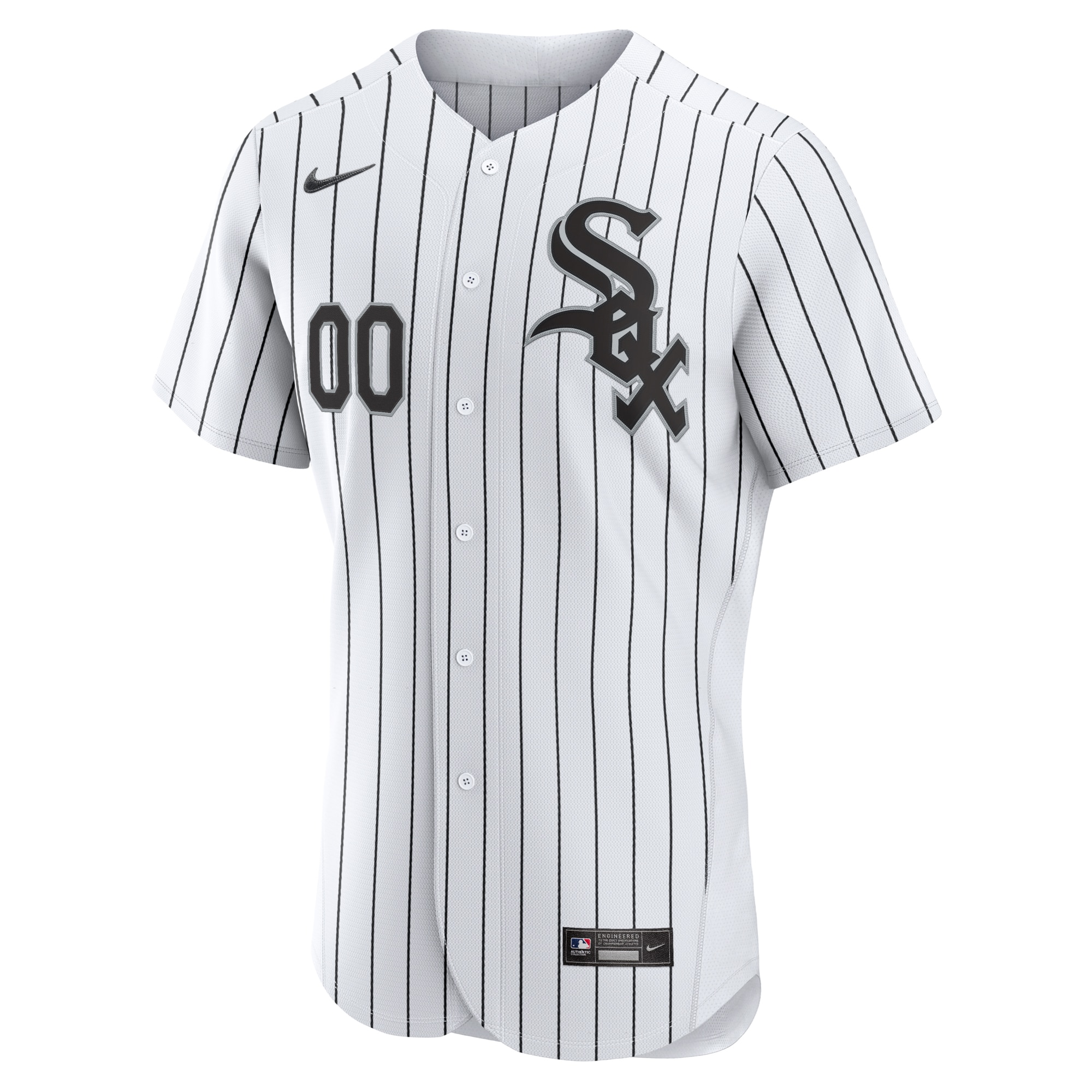 Chicago White Sox Nike Home Authentic Custom Jersey - White - vstockx